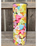 Candy Conversation Wafer Hearts - VDay Valentines Day