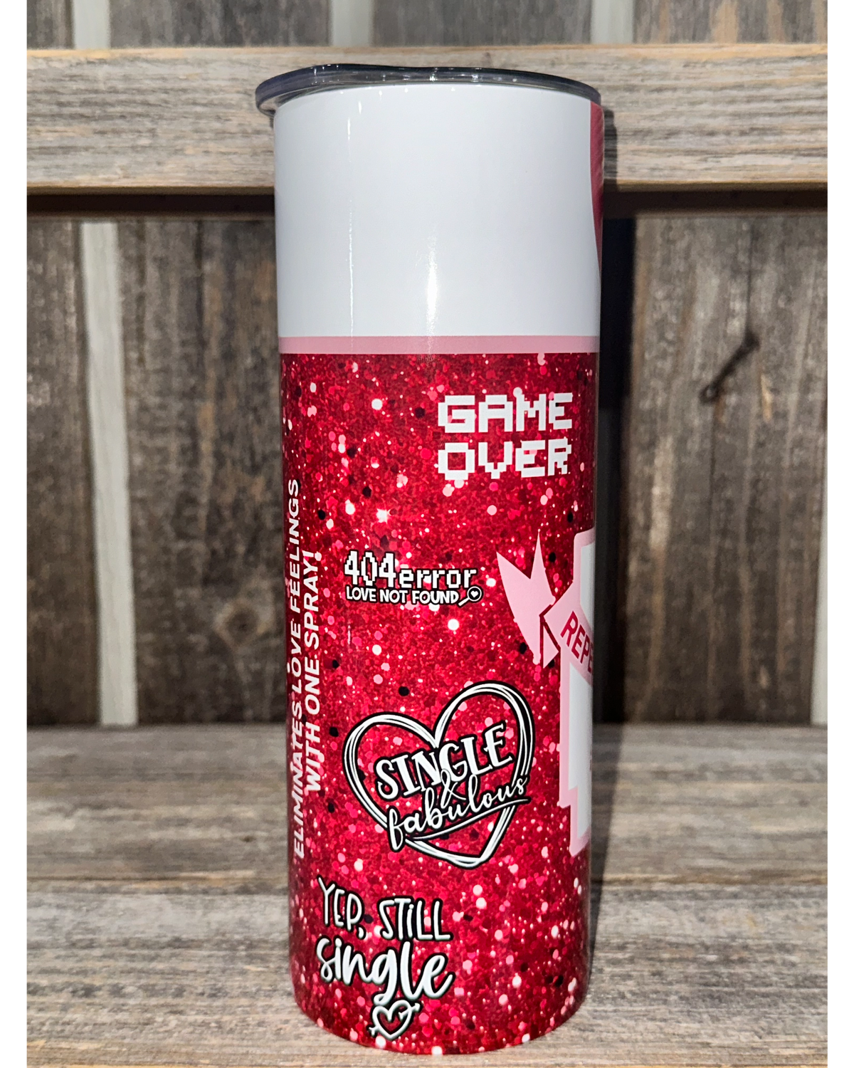 Love Repellent Spray - No Cupid Zone - VDay Valentines Day