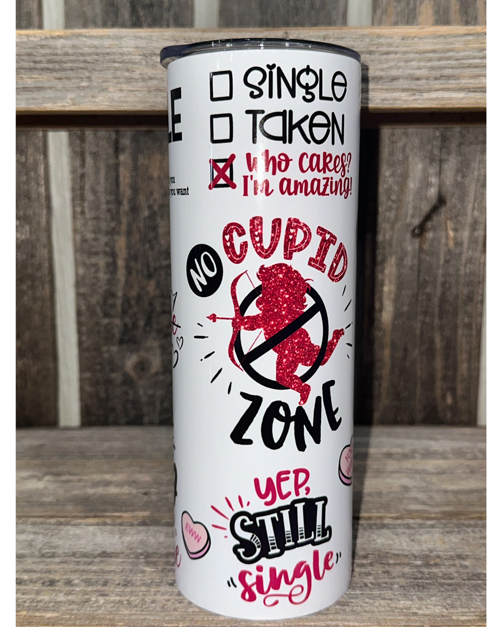 SINGLE - Adjective; 1. having the ability to do what you want - Number 1 VDay Valentines Day