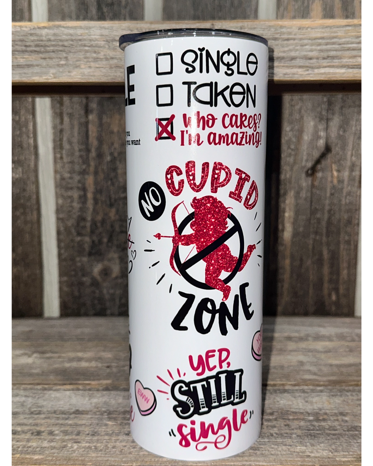 SINGLE - Adjective; 1. having the ability to do what you want - Number 1 VDay Valentines Day
