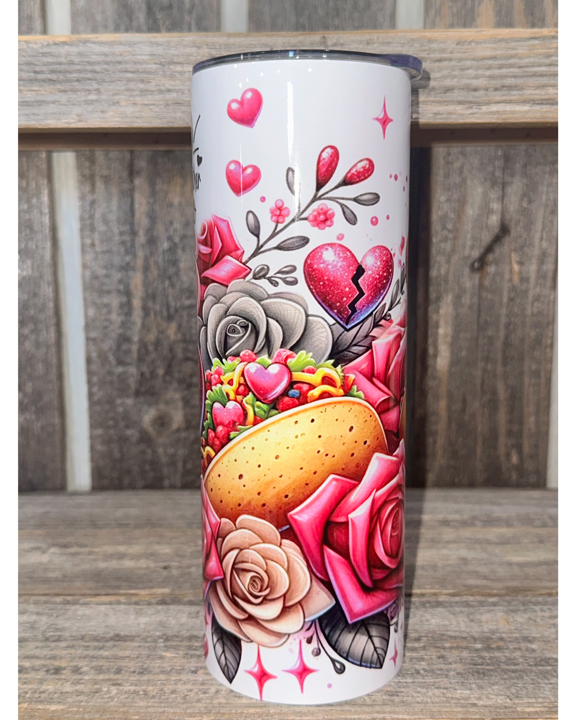 Forget Love I'd Rather Fall Into Tacos - VDay Valentines Day