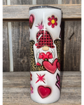 Love Gnome - 3D Puffy Look - VDay Valentines Day