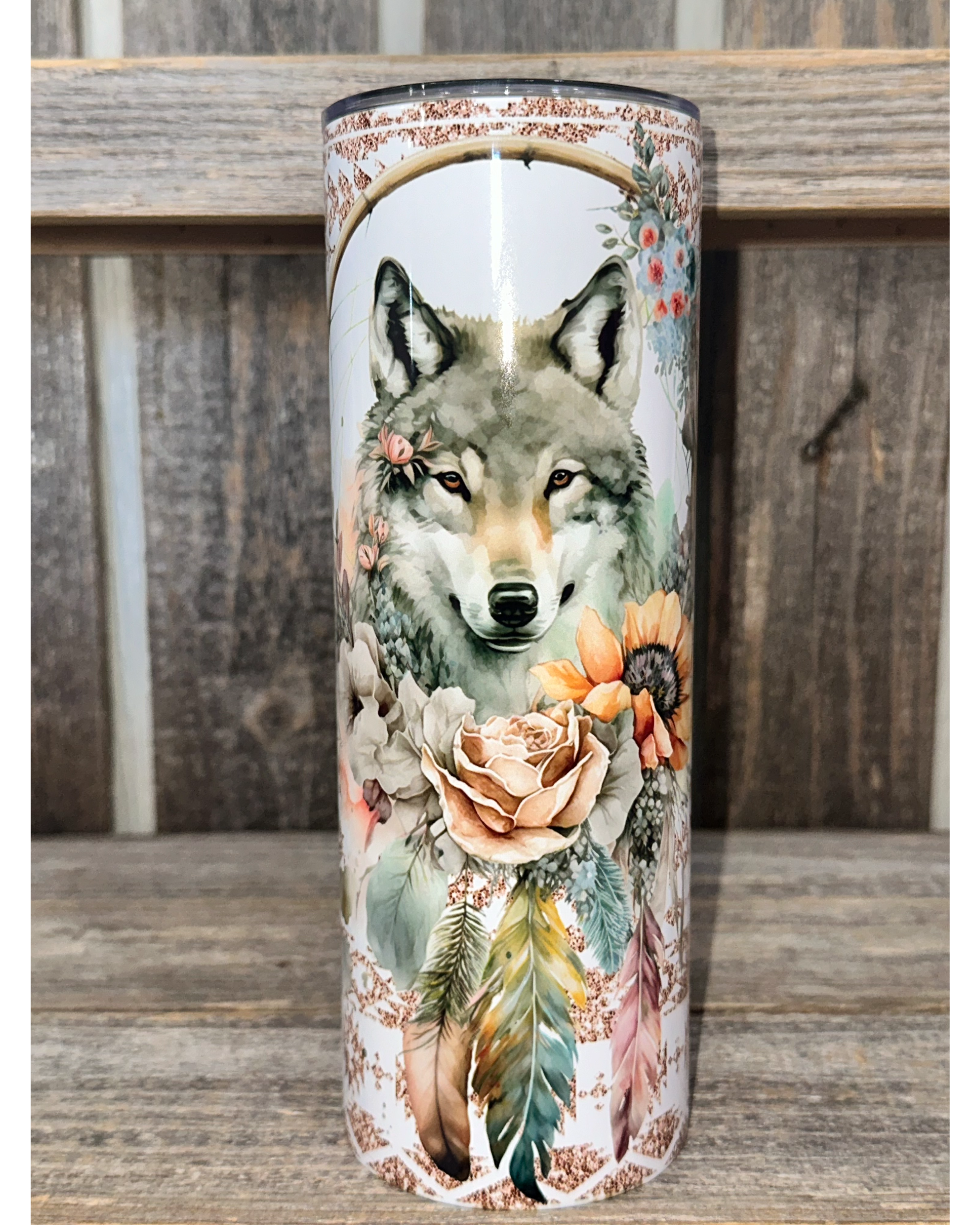 Wolf Dream Catcher