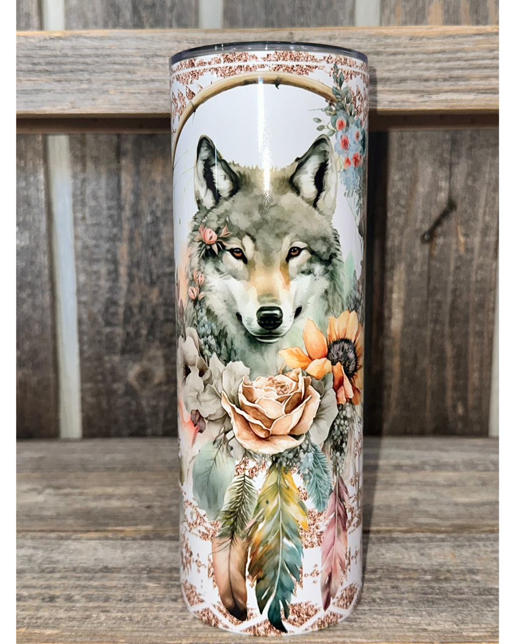 Wolf Dream Catcher