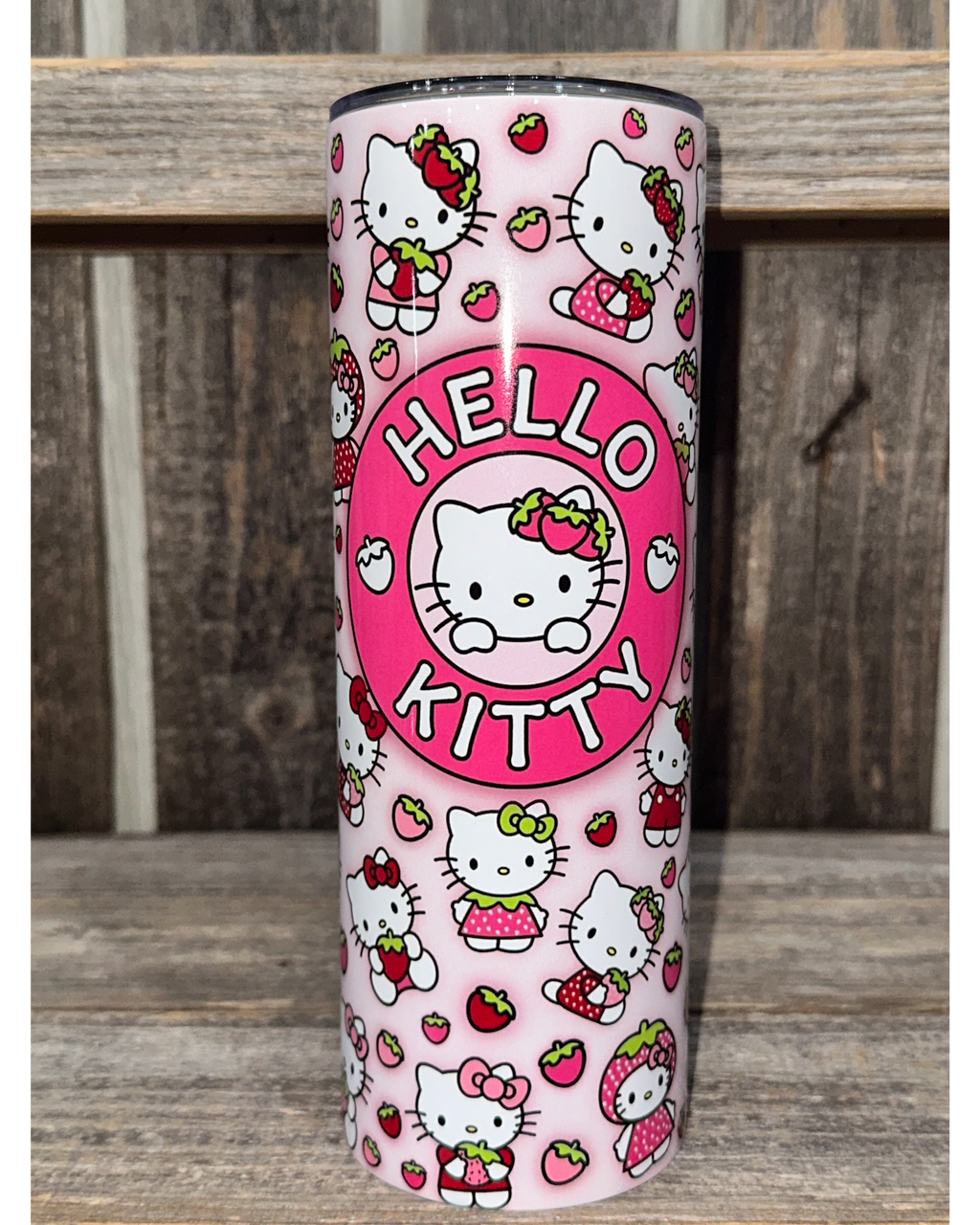 Hello Kitty with Strawberry Bows