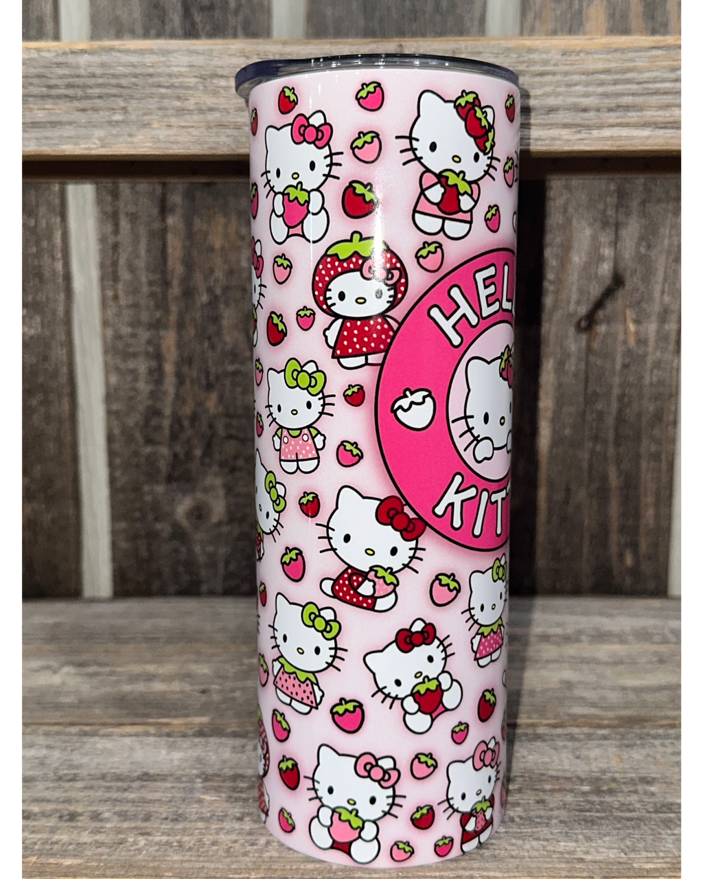 Hello Kitty with Strawberry Bows