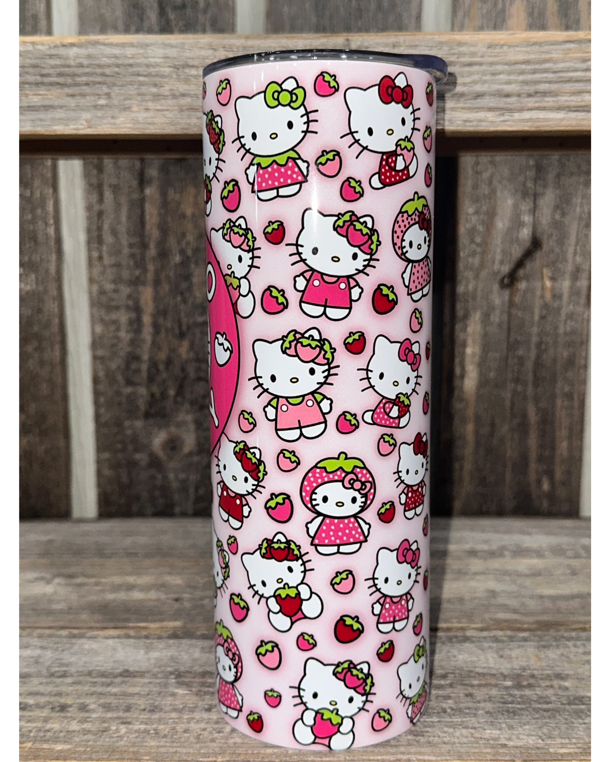 Hello Kitty with Strawberry Bows