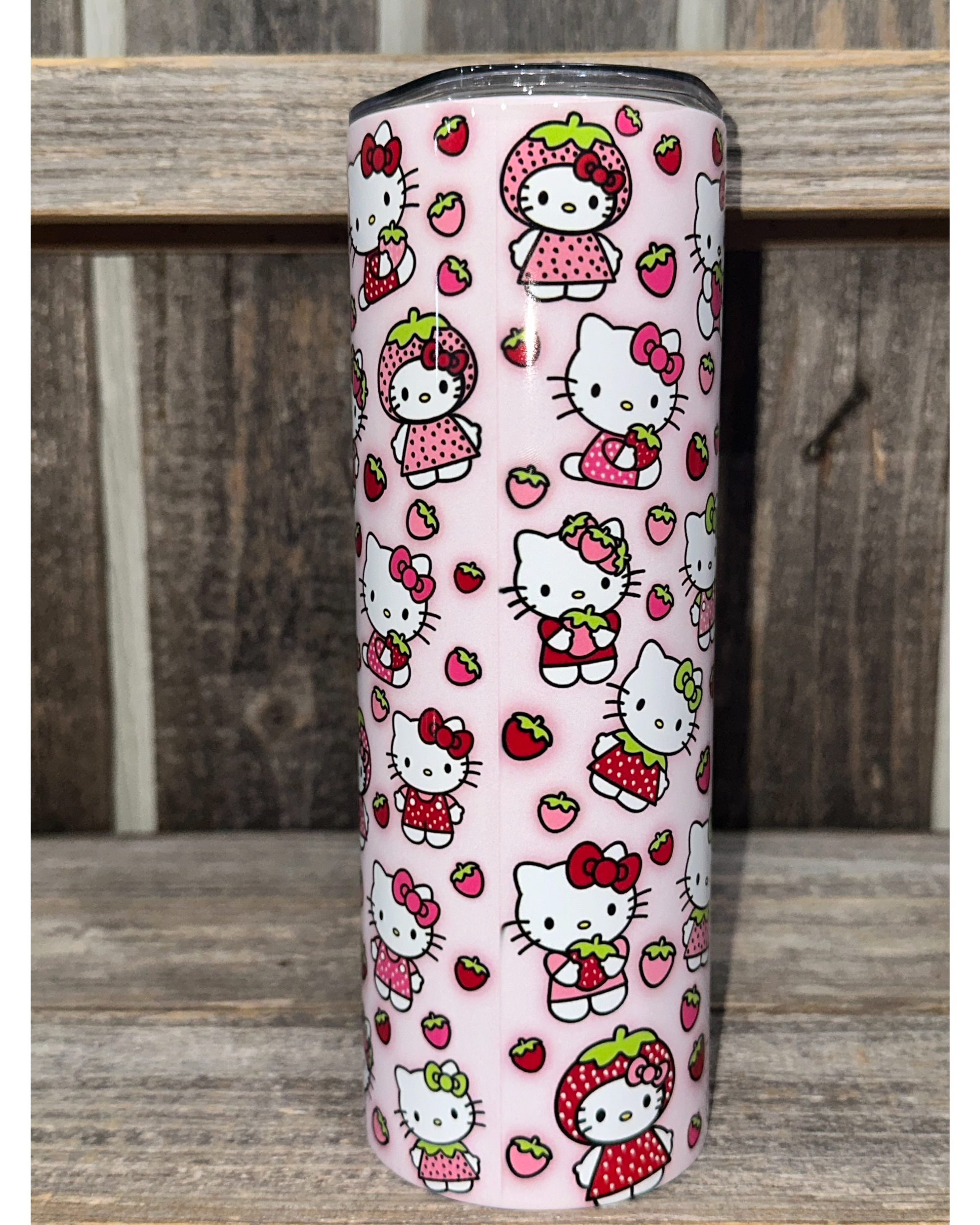 Hello Kitty with Strawberry Bows