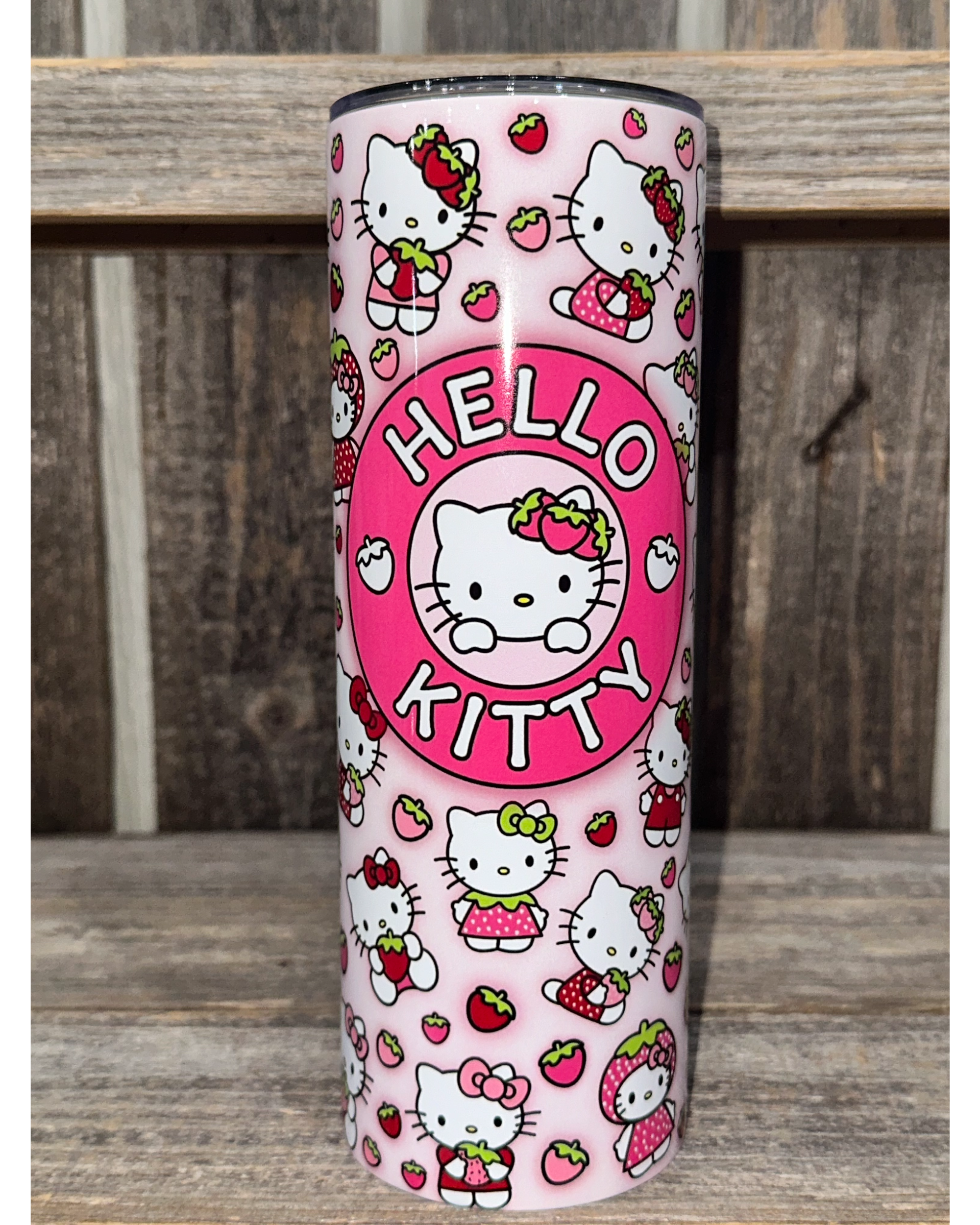 Hello Kitty with Strawberry Bows