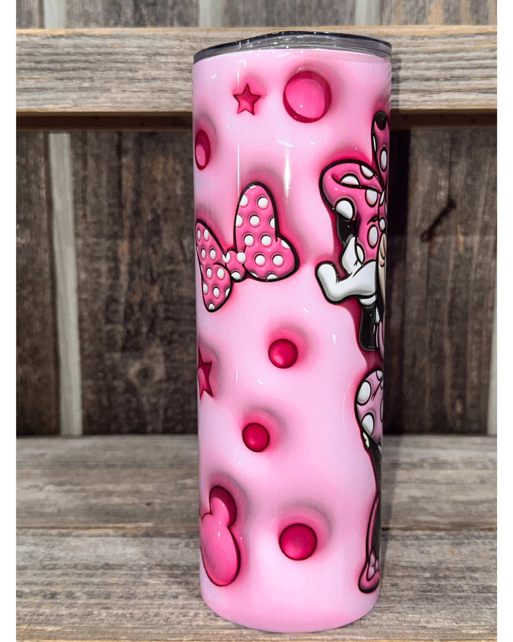 Minnie Mouse - 3D Puffy Look