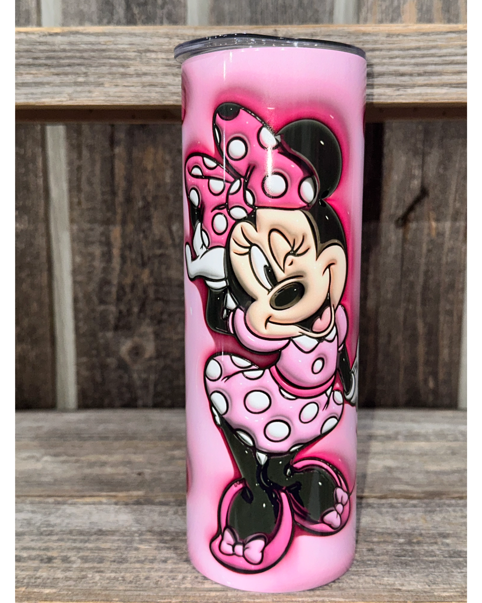 Minnie Mouse - 3D Puffy Look