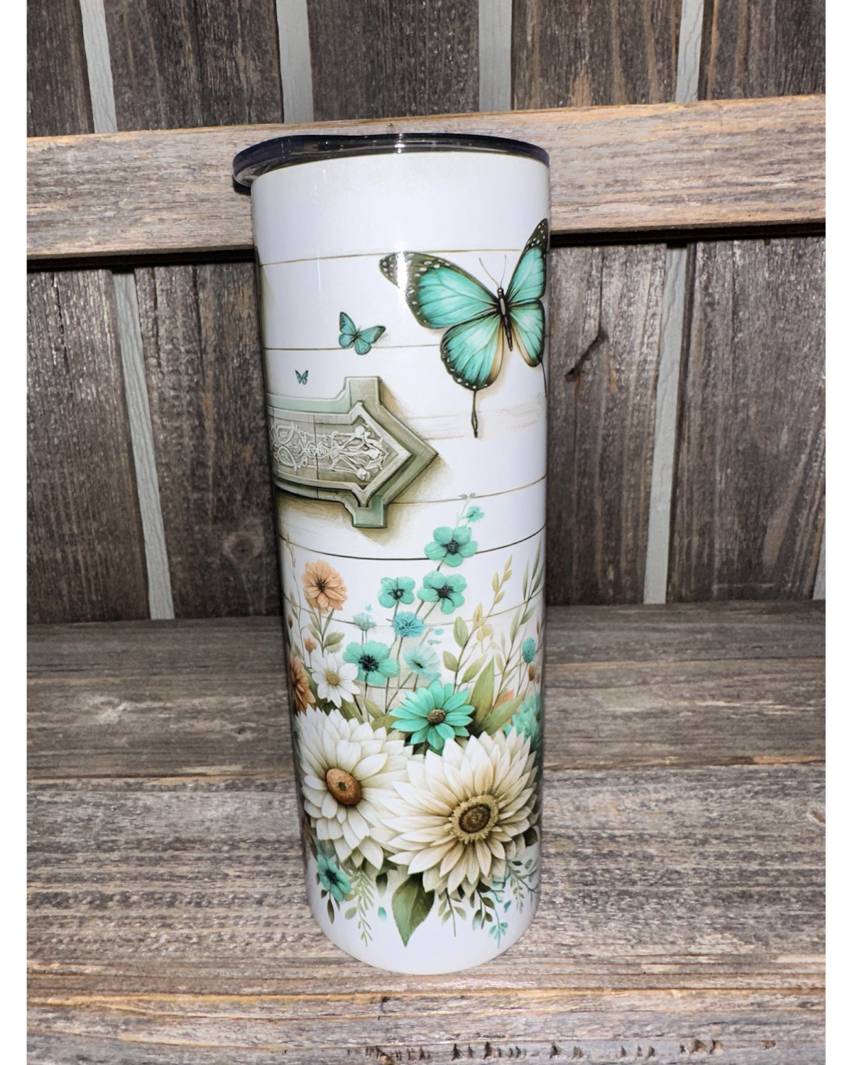 Get Well Cross with Butterflies
