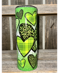 Green St. Patricksday Hearts