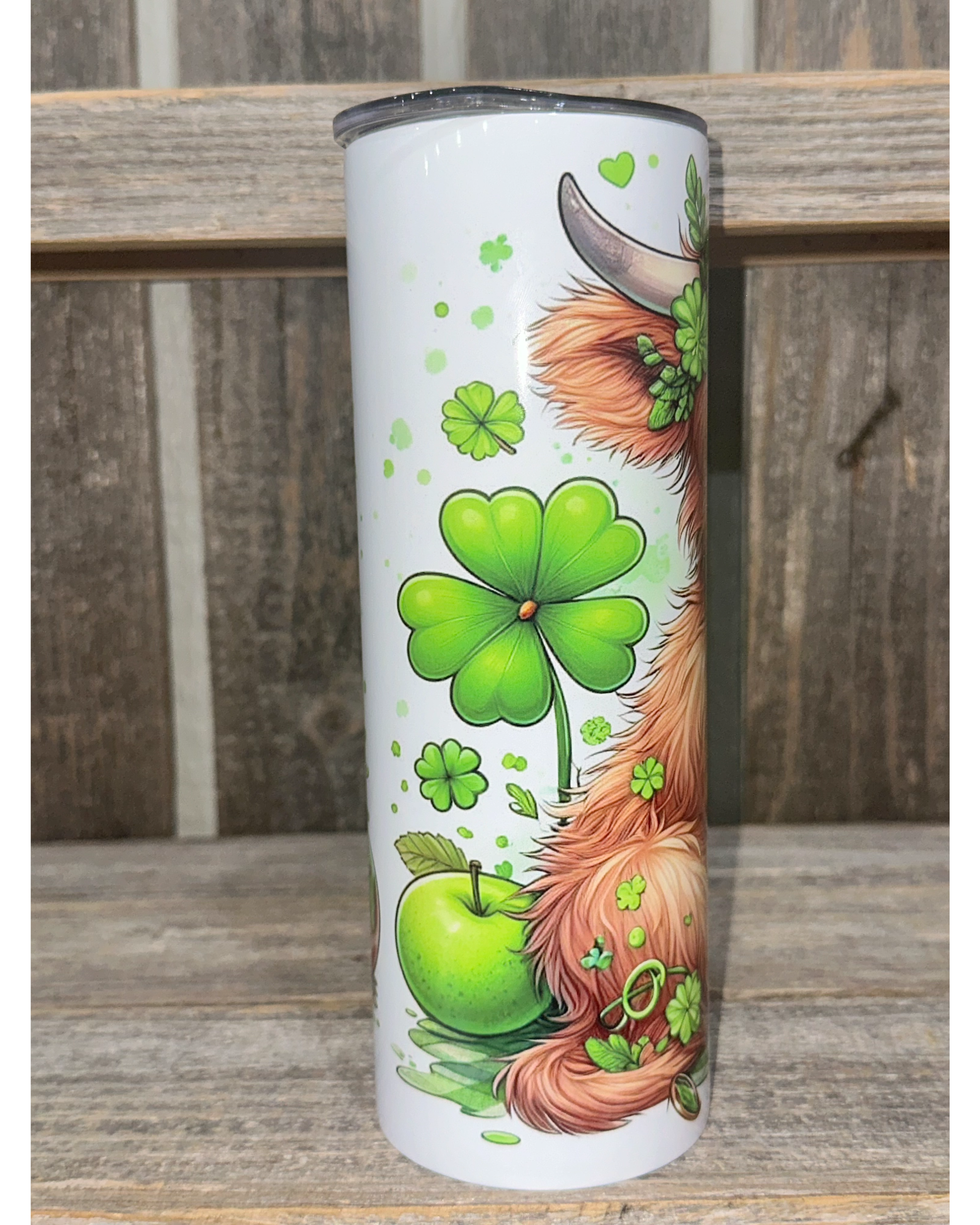 Highland Cow Clover Milkshake