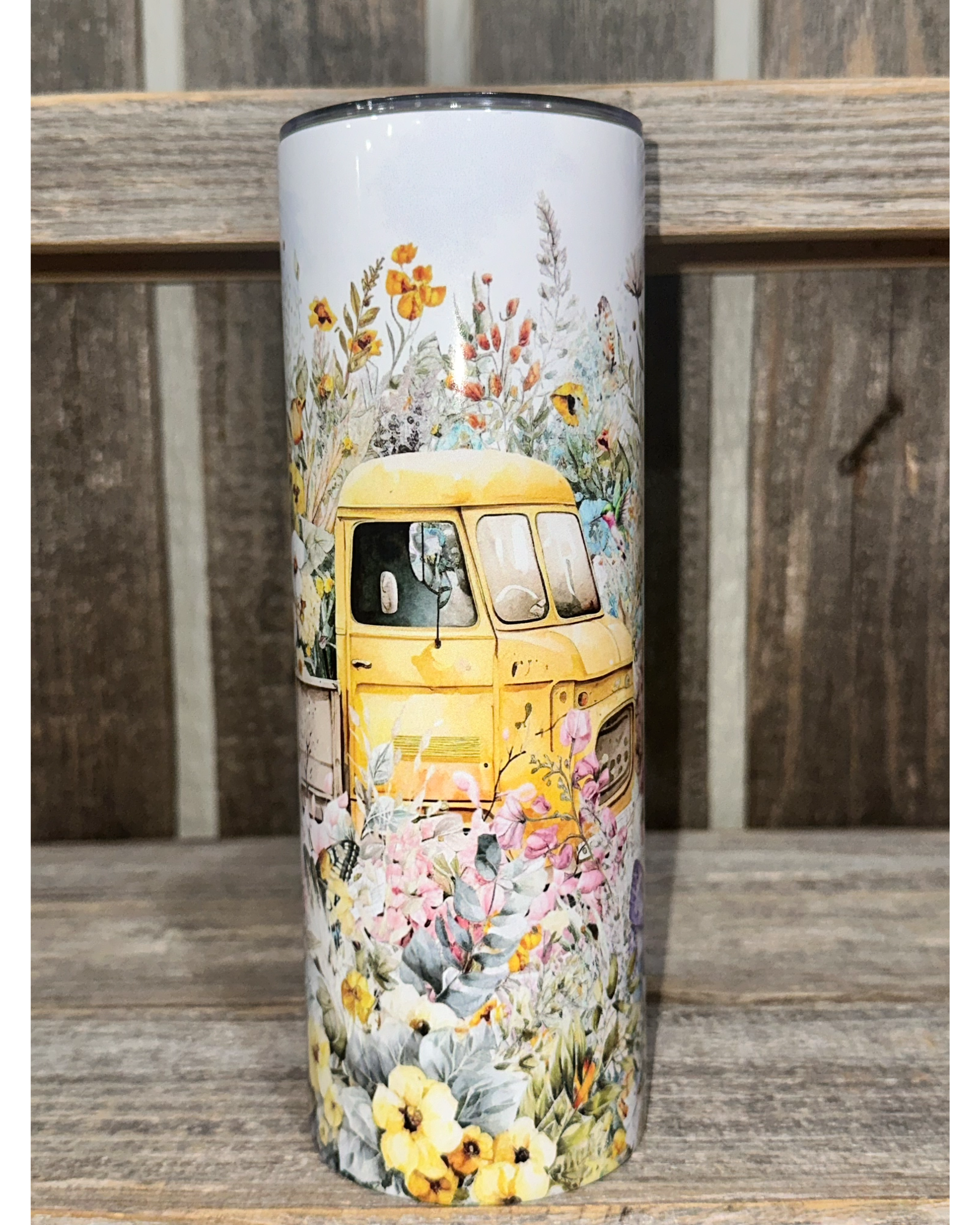 Springtime Pick Up Truck