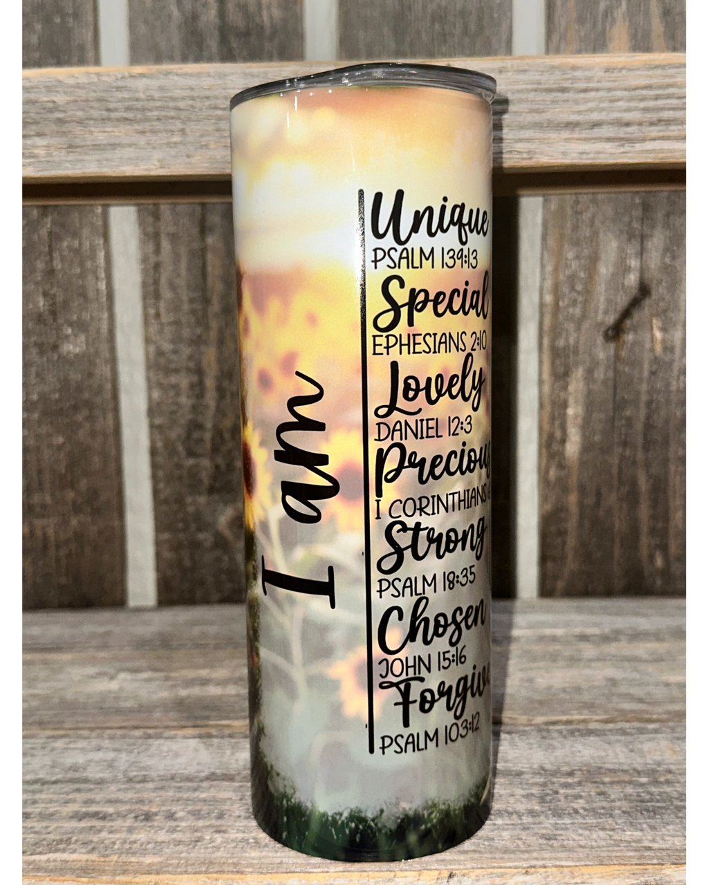 Unique - Special - Lovely - Precious - Strong - Chosen - Forgiven
