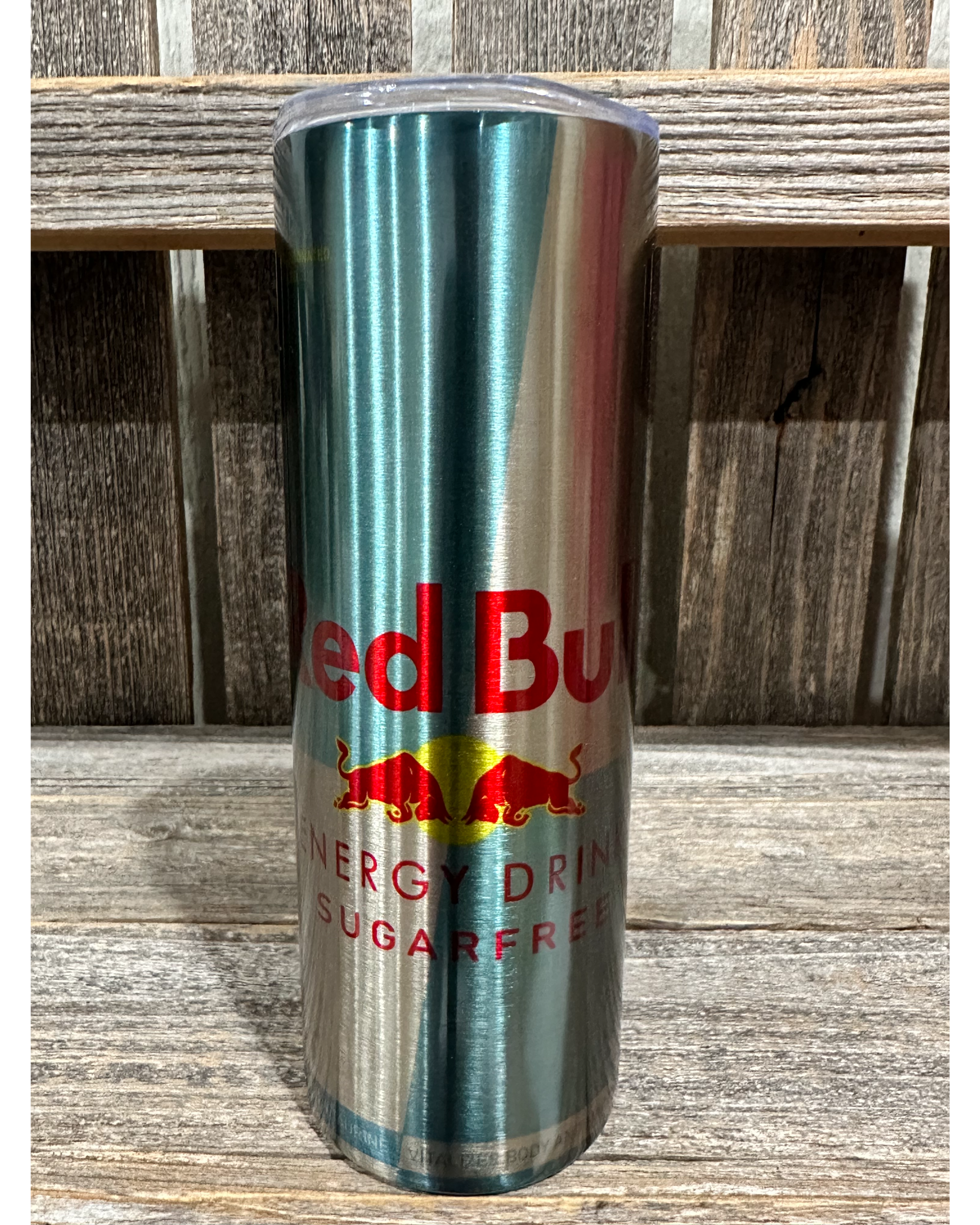 SILVER STAINLESS FINISH - Sugar Free - Red Bull