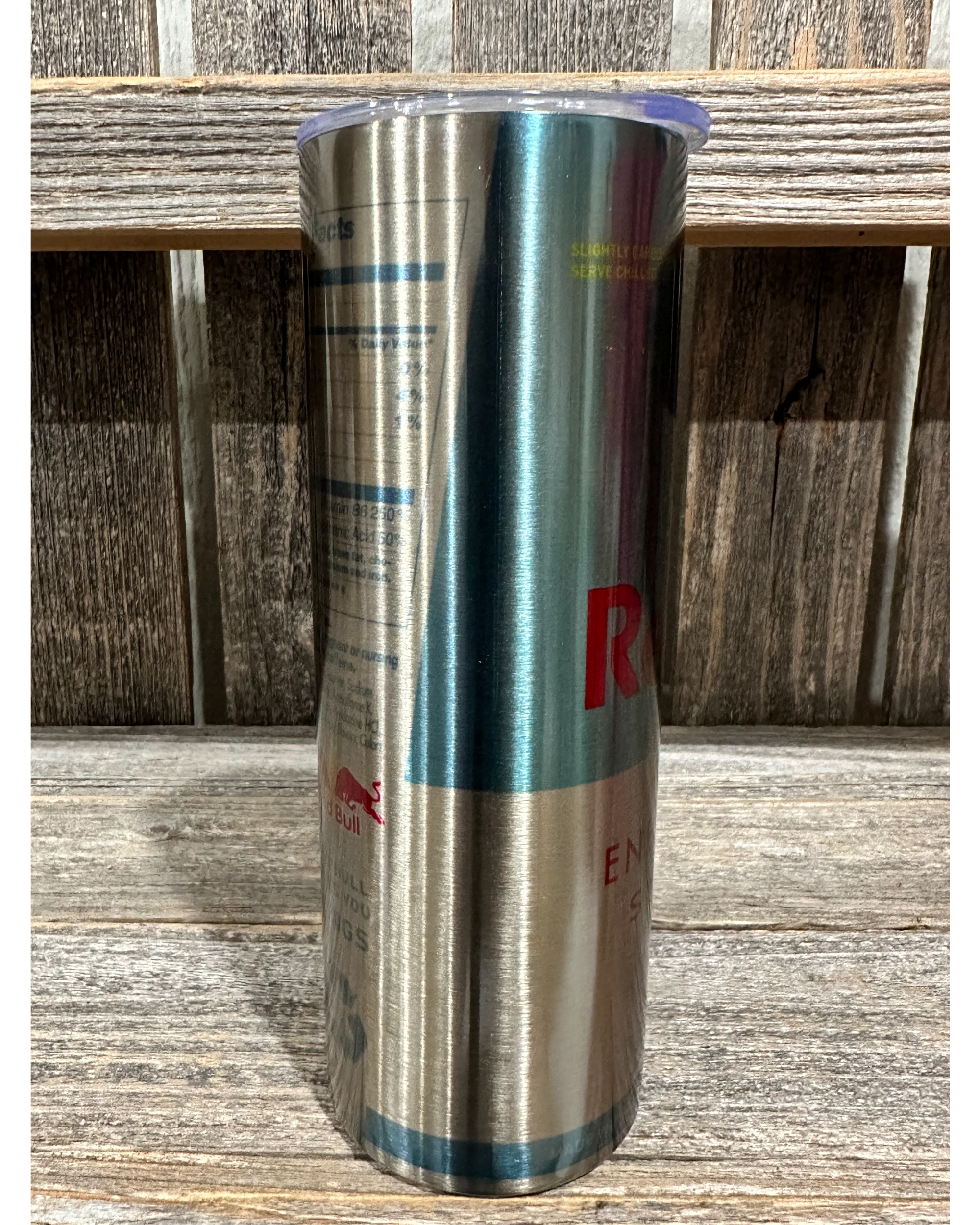 SILVER STAINLESS FINISH - Sugar Free - Red Bull