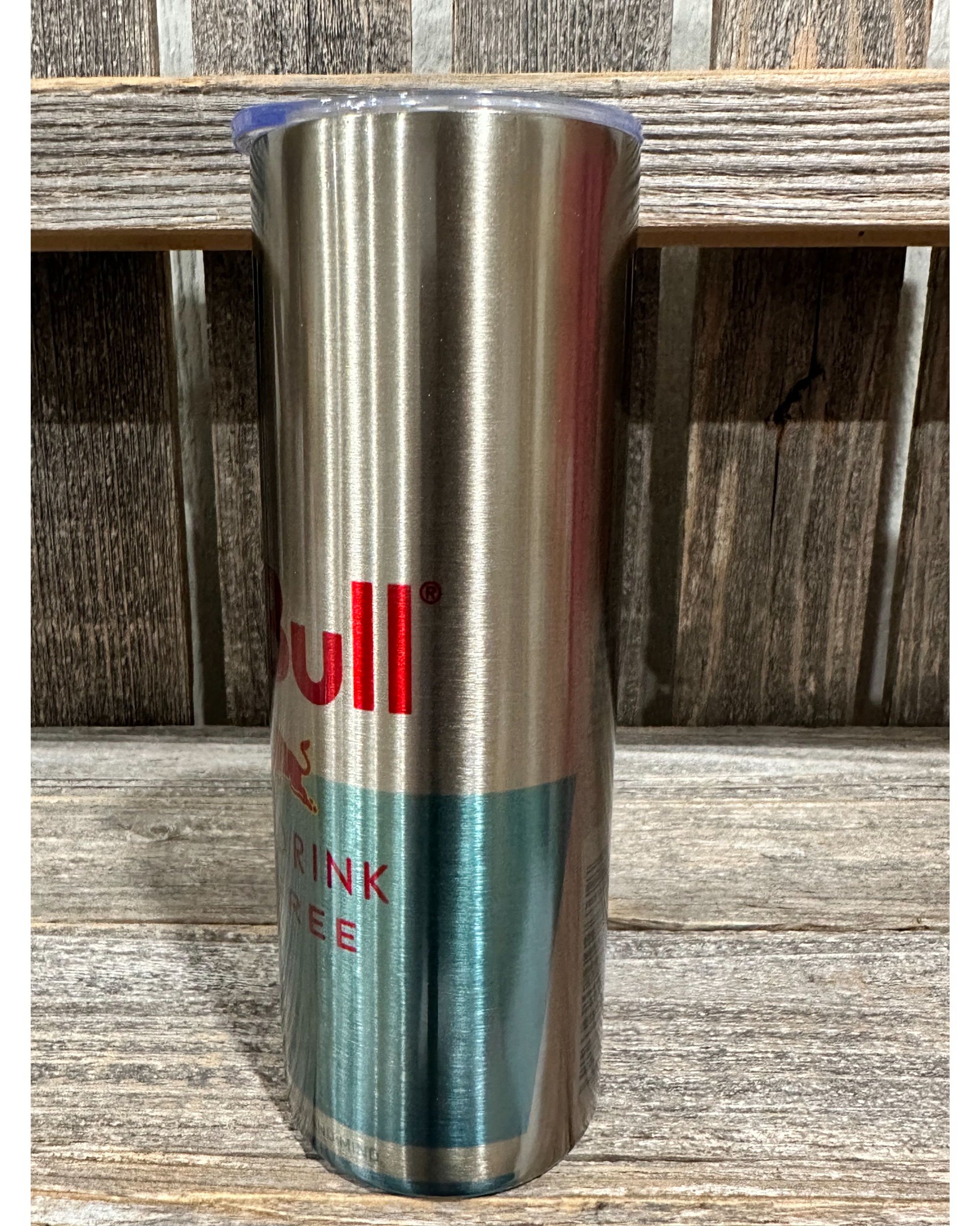 SILVER STAINLESS FINISH - Sugar Free - Red Bull