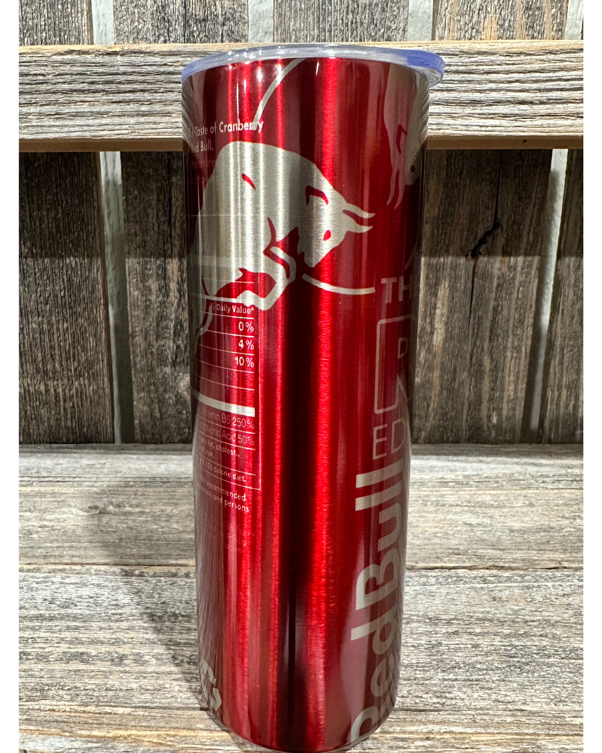 SILVER STAINLESS FINISH - The RED Edition - Red Bull