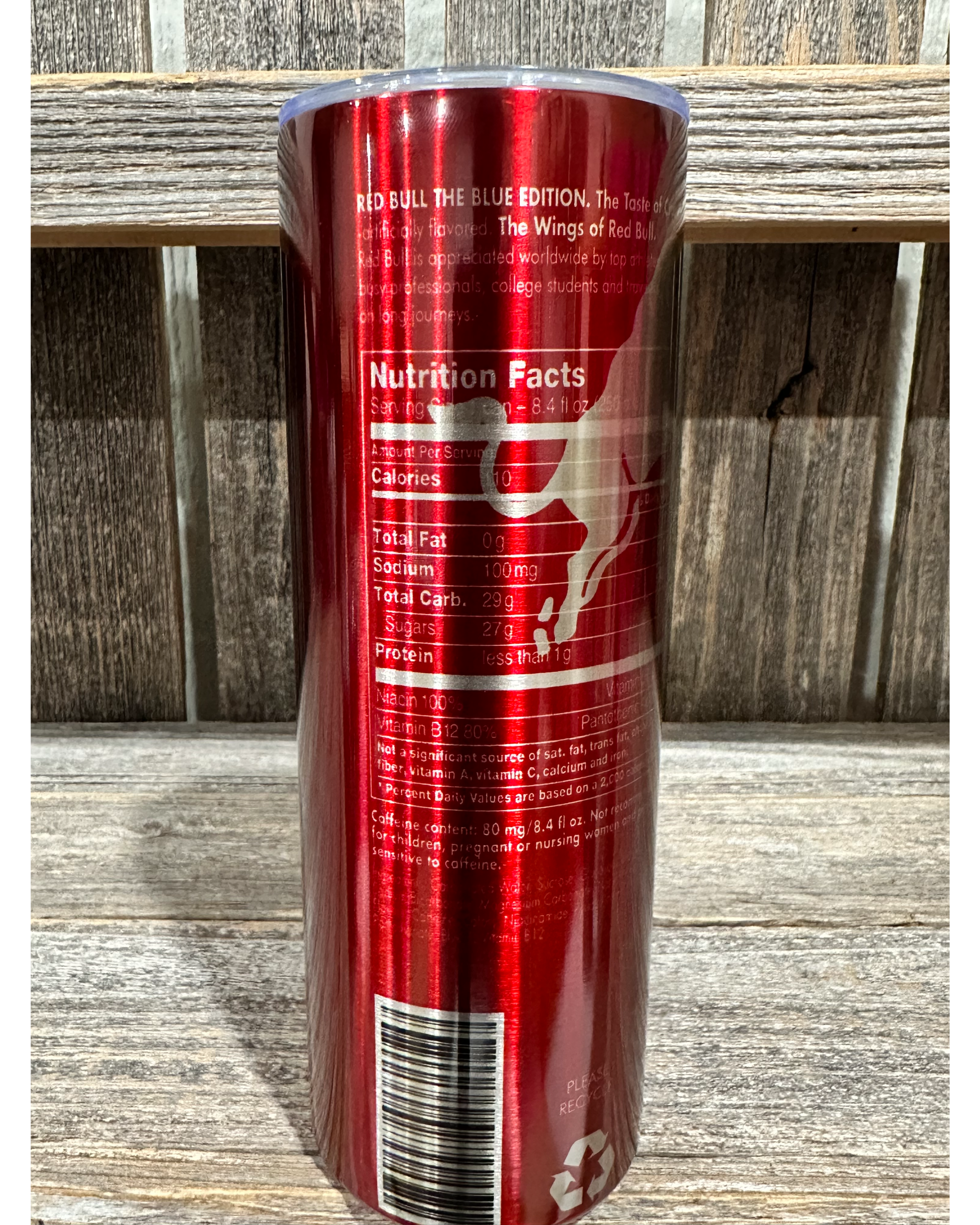 SILVER STAINLESS FINISH - The RED Edition - Red Bull