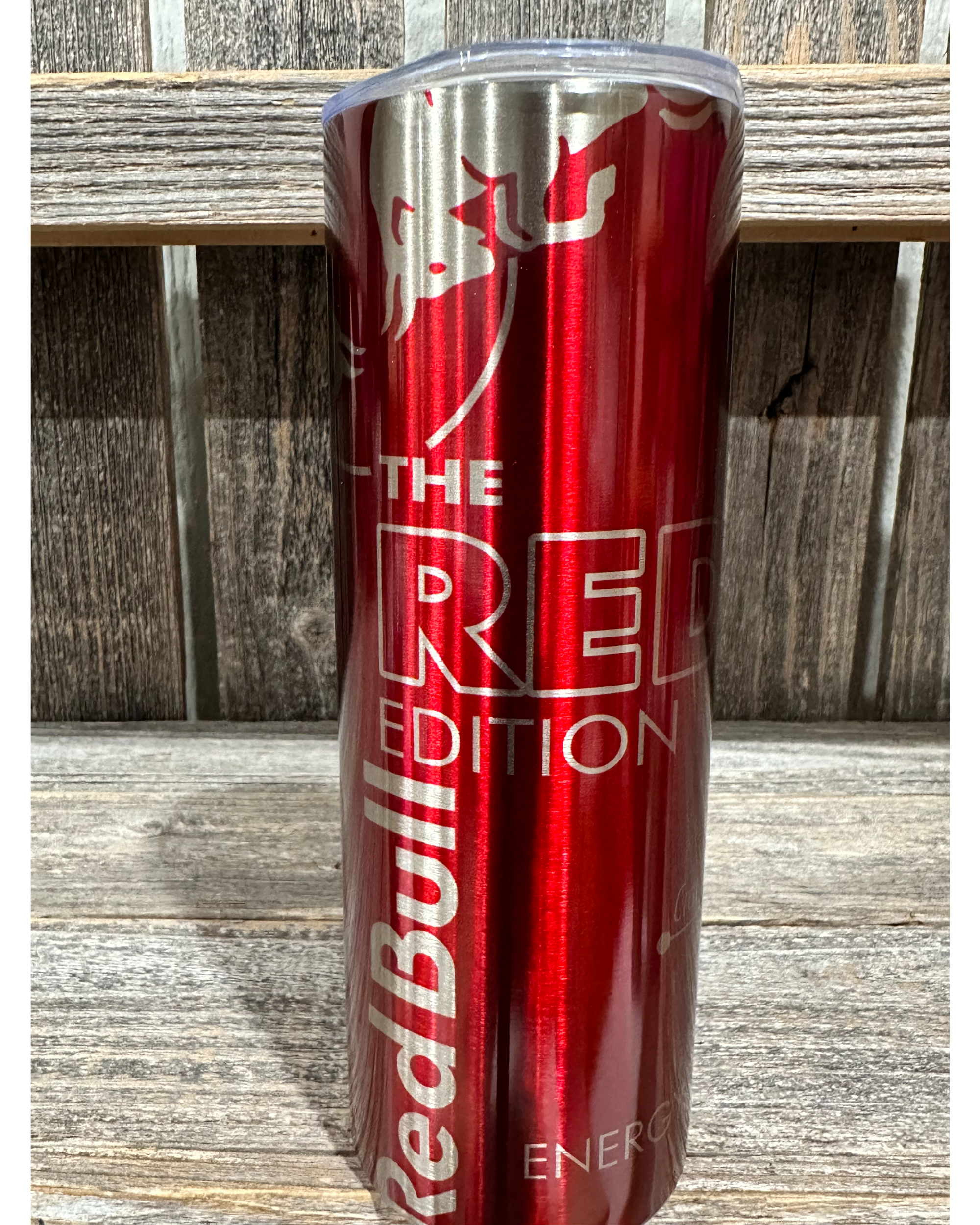 SILVER STAINLESS FINISH - The RED Edition - Red Bull