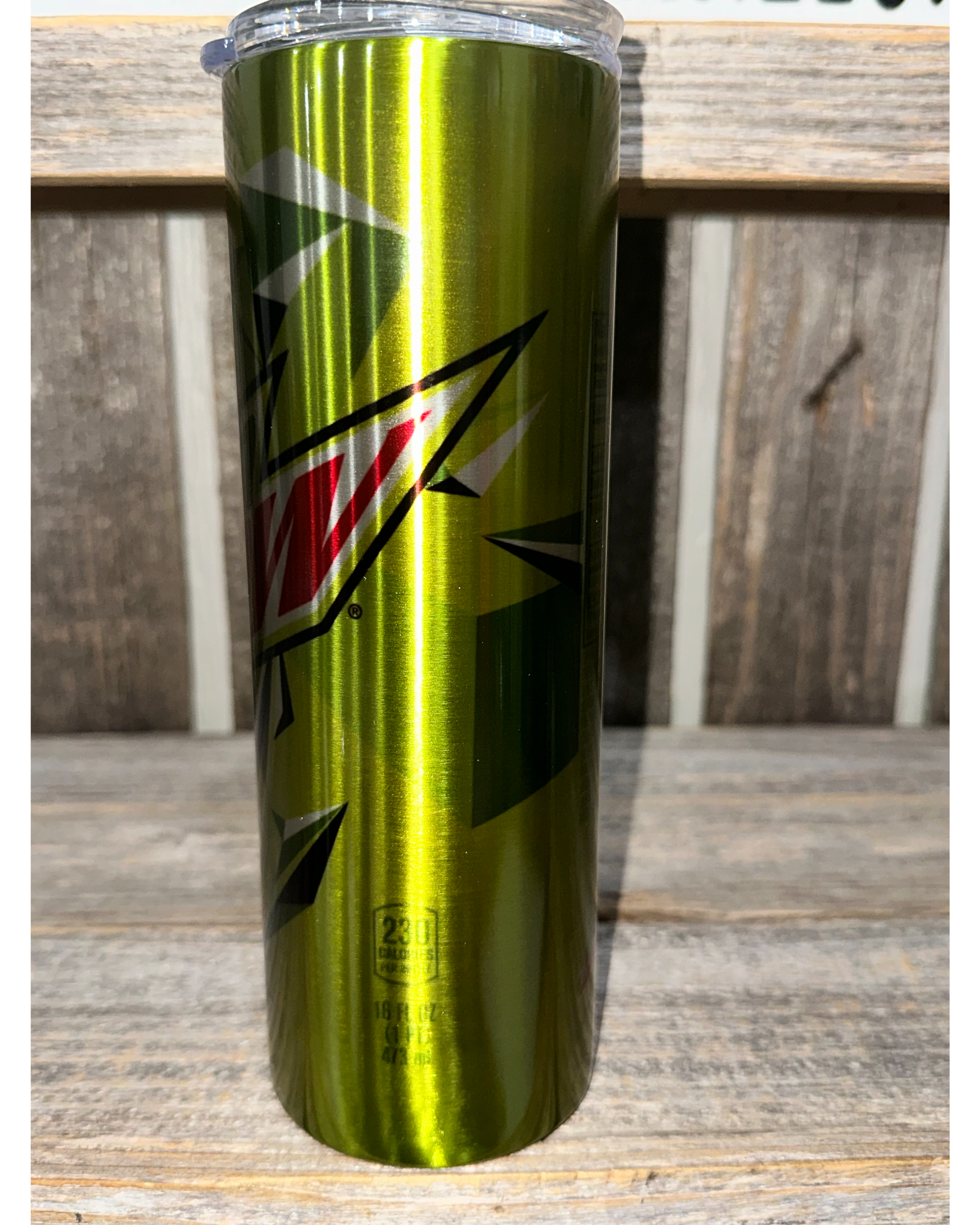 SILVER STAINLESS FINISH - MTN Dew