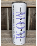 MOM - Mothers Day Special - ADD CUSTOM NAMES - Purple Shown - Choose From Purple - Green - Pink