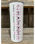 GRANDMA - Mothers Day Special - ADD CUSTOM NAMES - Pink Shown - Choose From Green - Purple - Pink