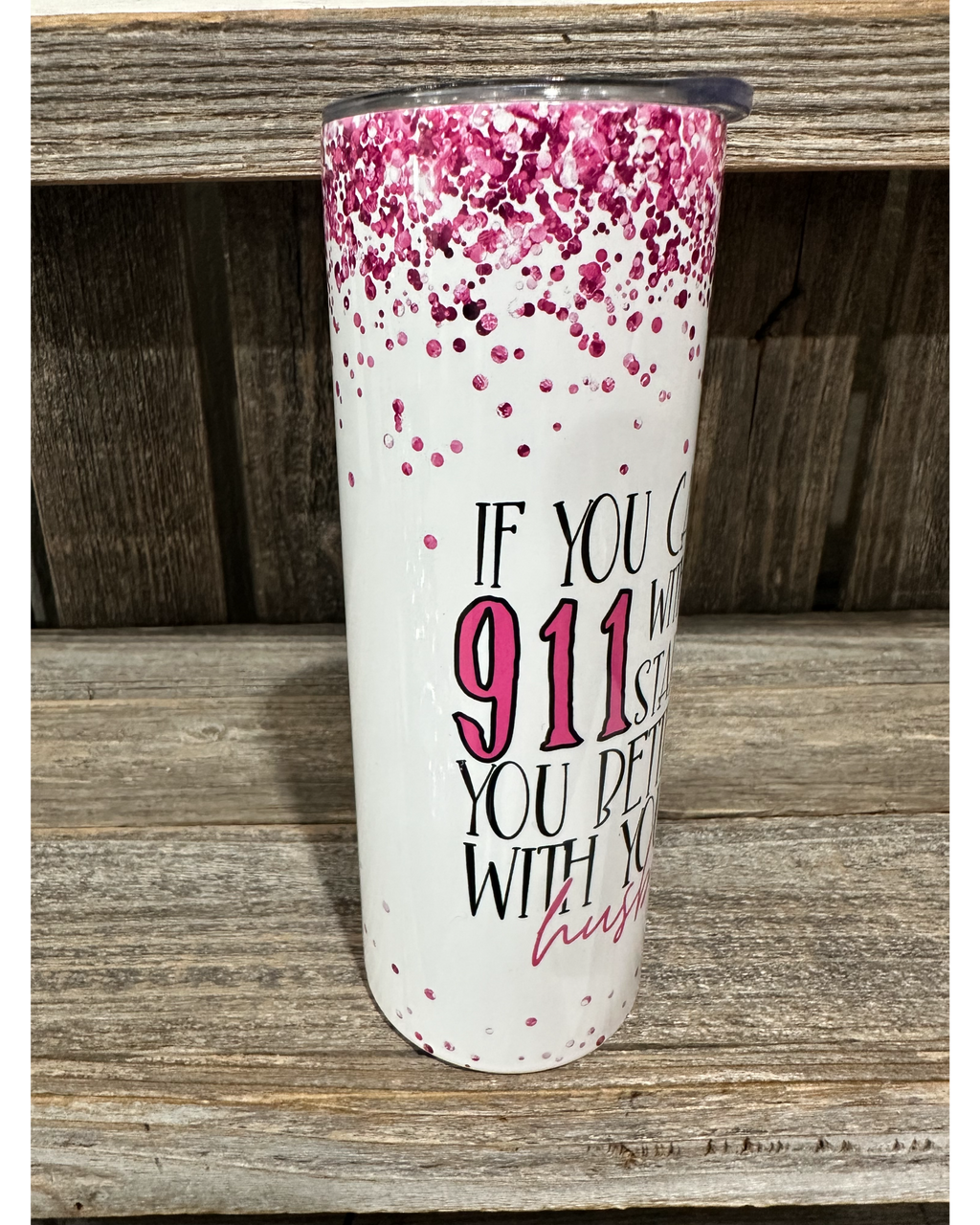 If You Can't Dial 911 - Boyfriend - Pink Red