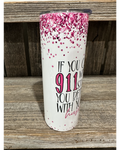 If You Can't Dial 911 - Boyfriend - Pink Red