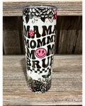 Mama - Mommy - Mom - Brah - Flowers and Butterflies