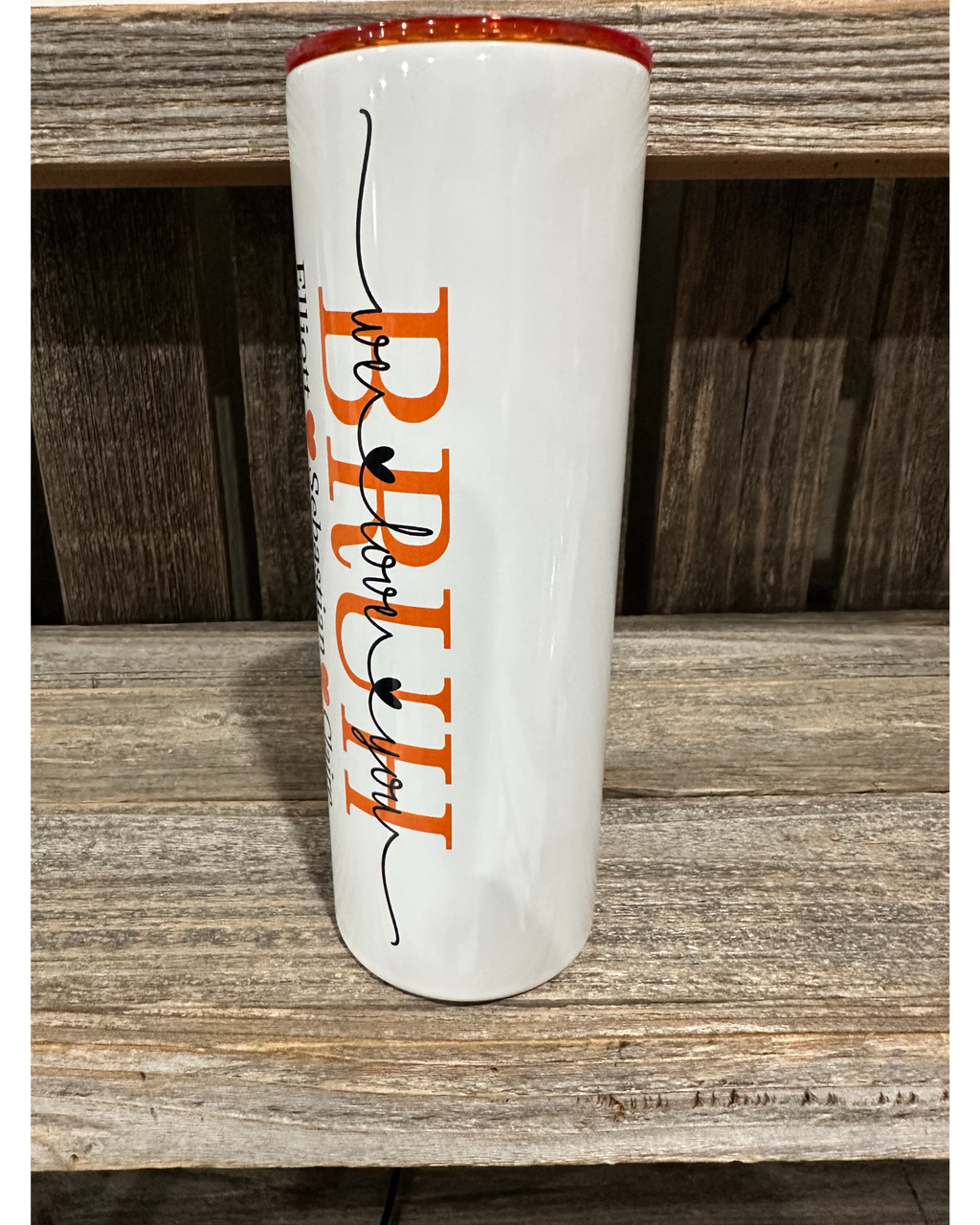 BRUH - Mothers Day Special - ADD CUSTOM NAMES - Orange
