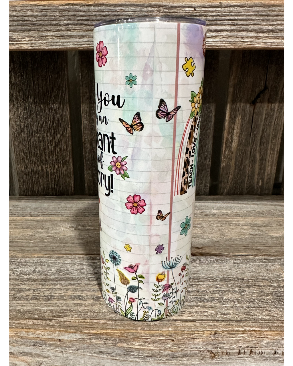 Thank You For Being An Important Piece Of My Story - Teacher Gift