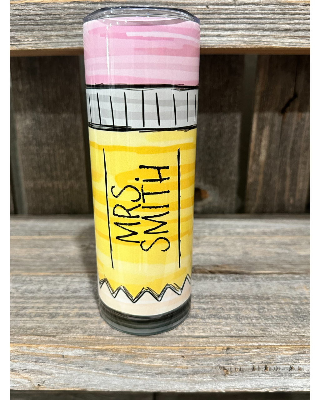 Pencil With Your Teacher Name - Teacher Gift - ADD YOUR TEACHER'S NAME FOR FREE