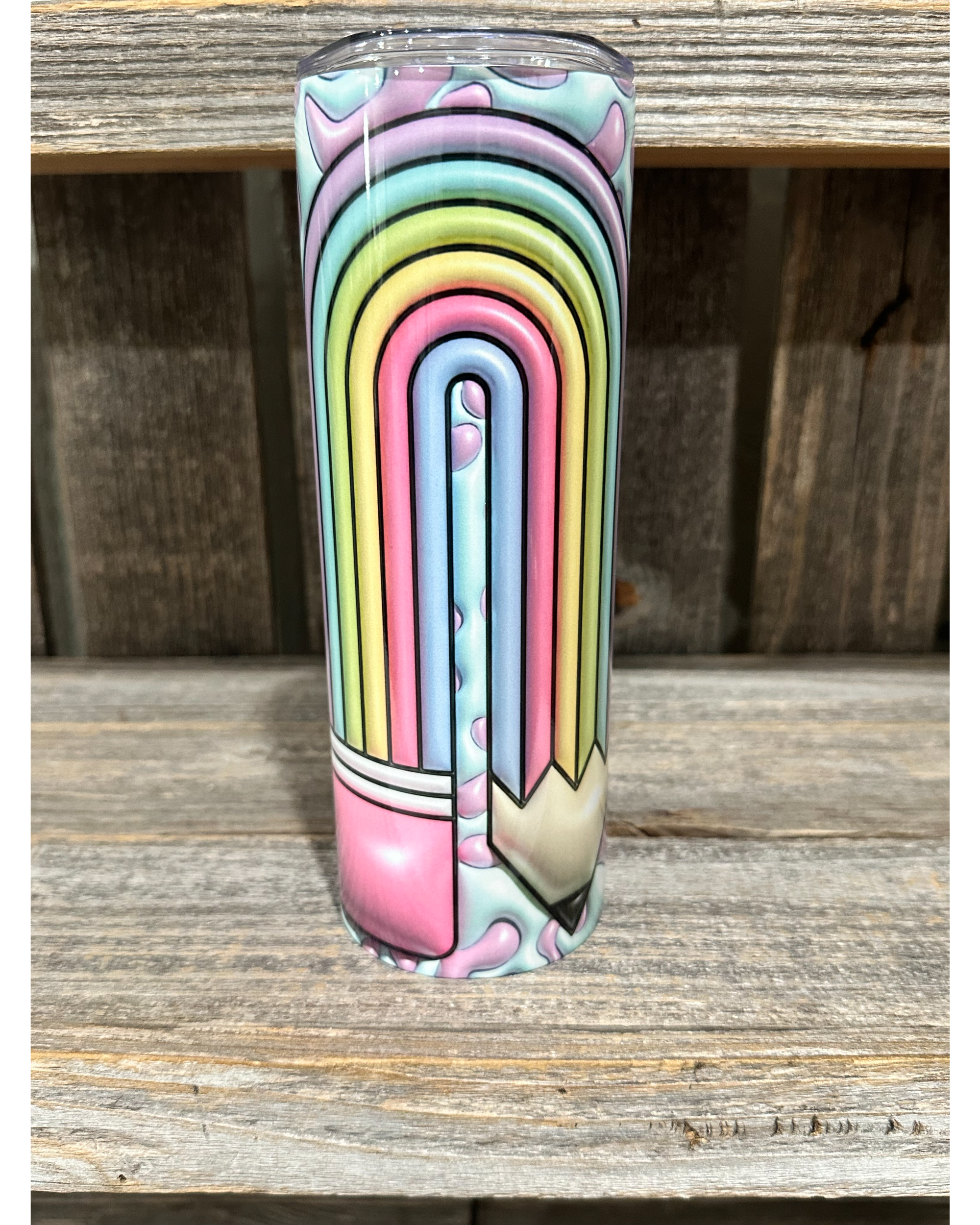 3D Puffy Teacher - Teacher Gift