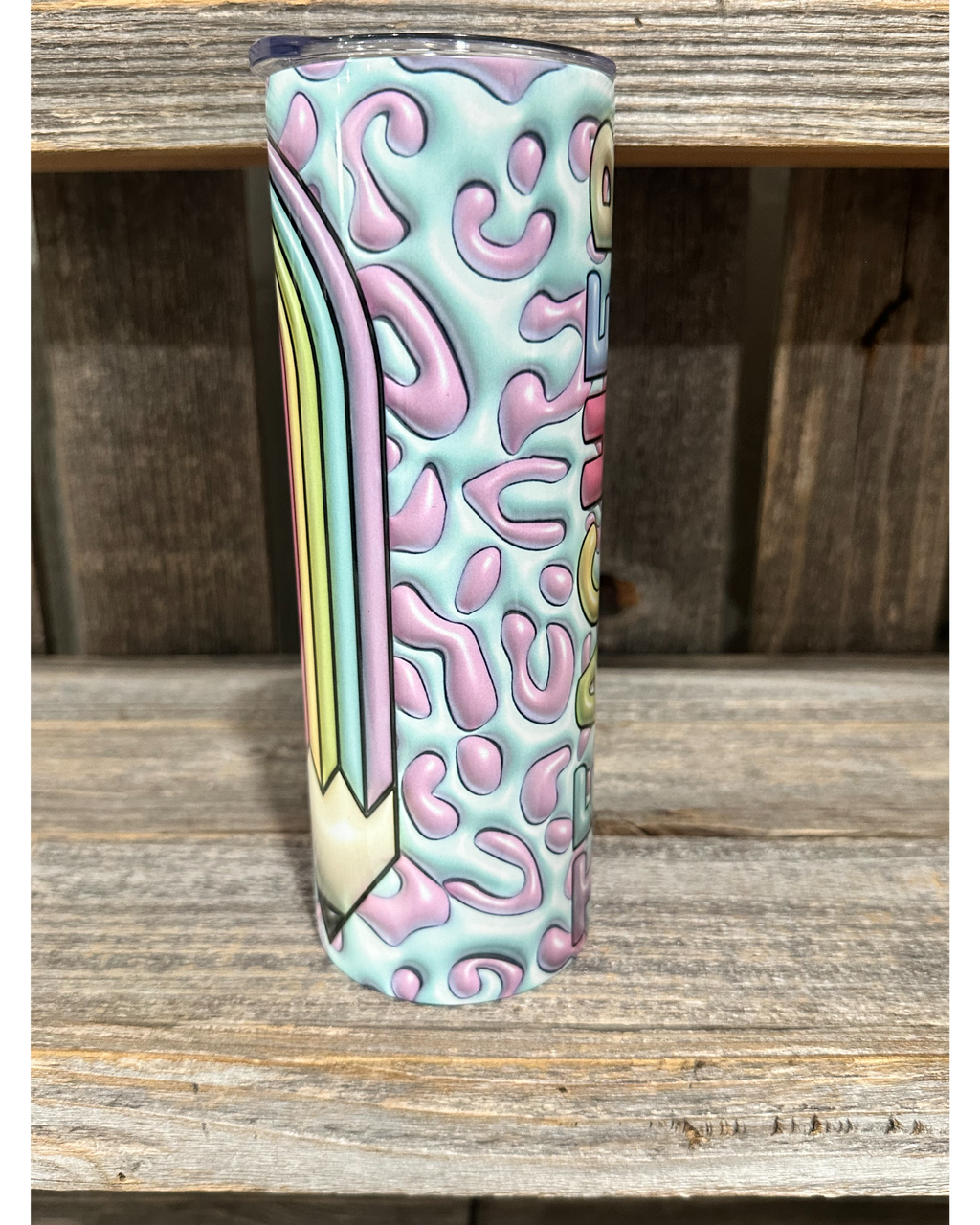 3D Puffy Teacher - Teacher Gift