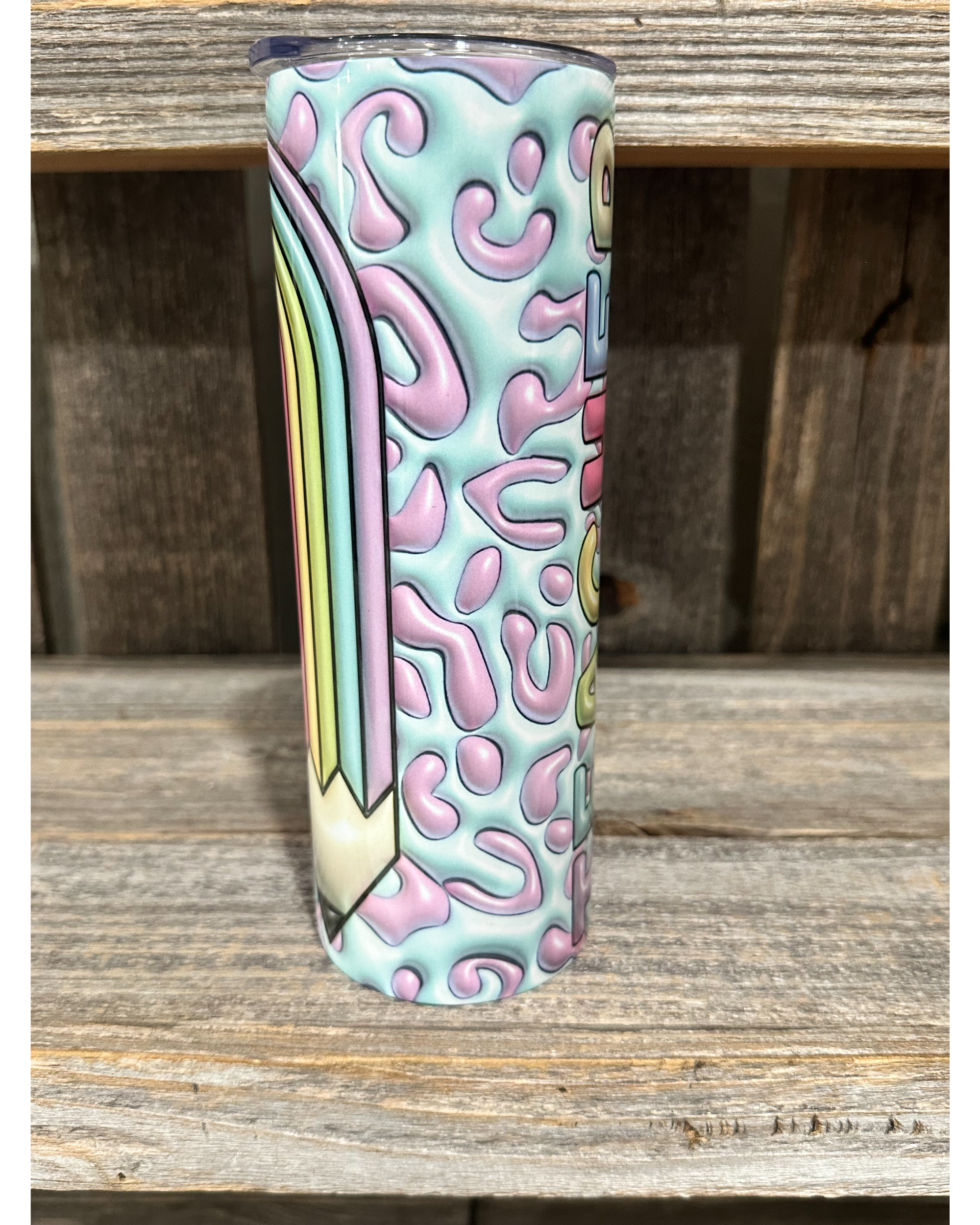 3D Puffy Teacher - Teacher Gift