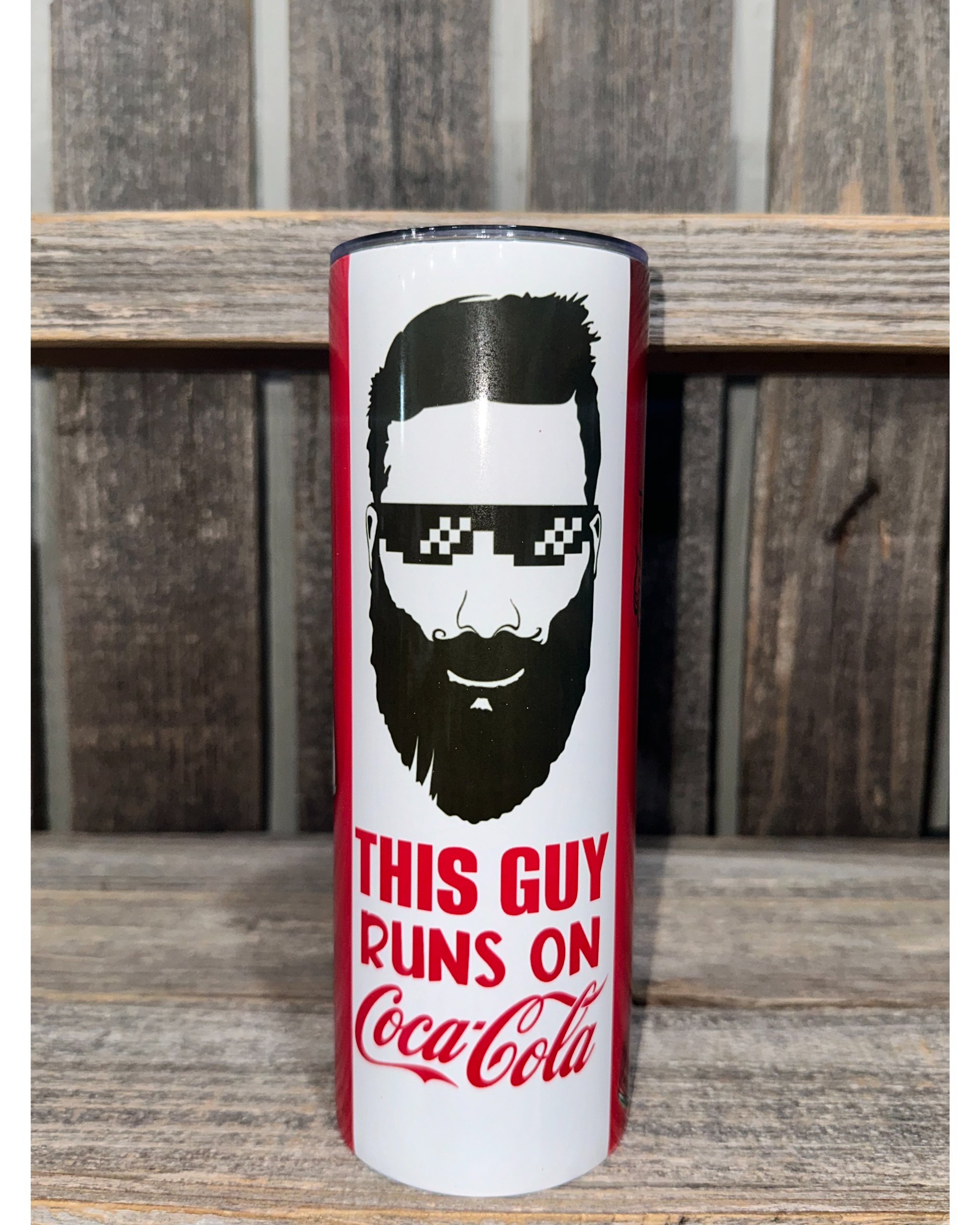 This Man Runs On Coca Cola