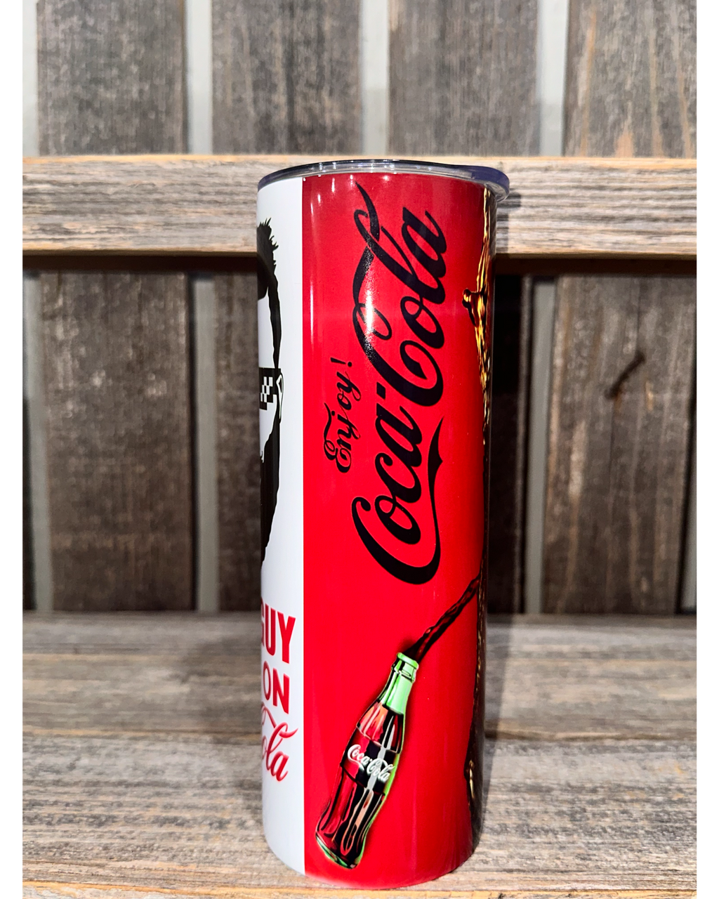 This Man Runs On Coca Cola