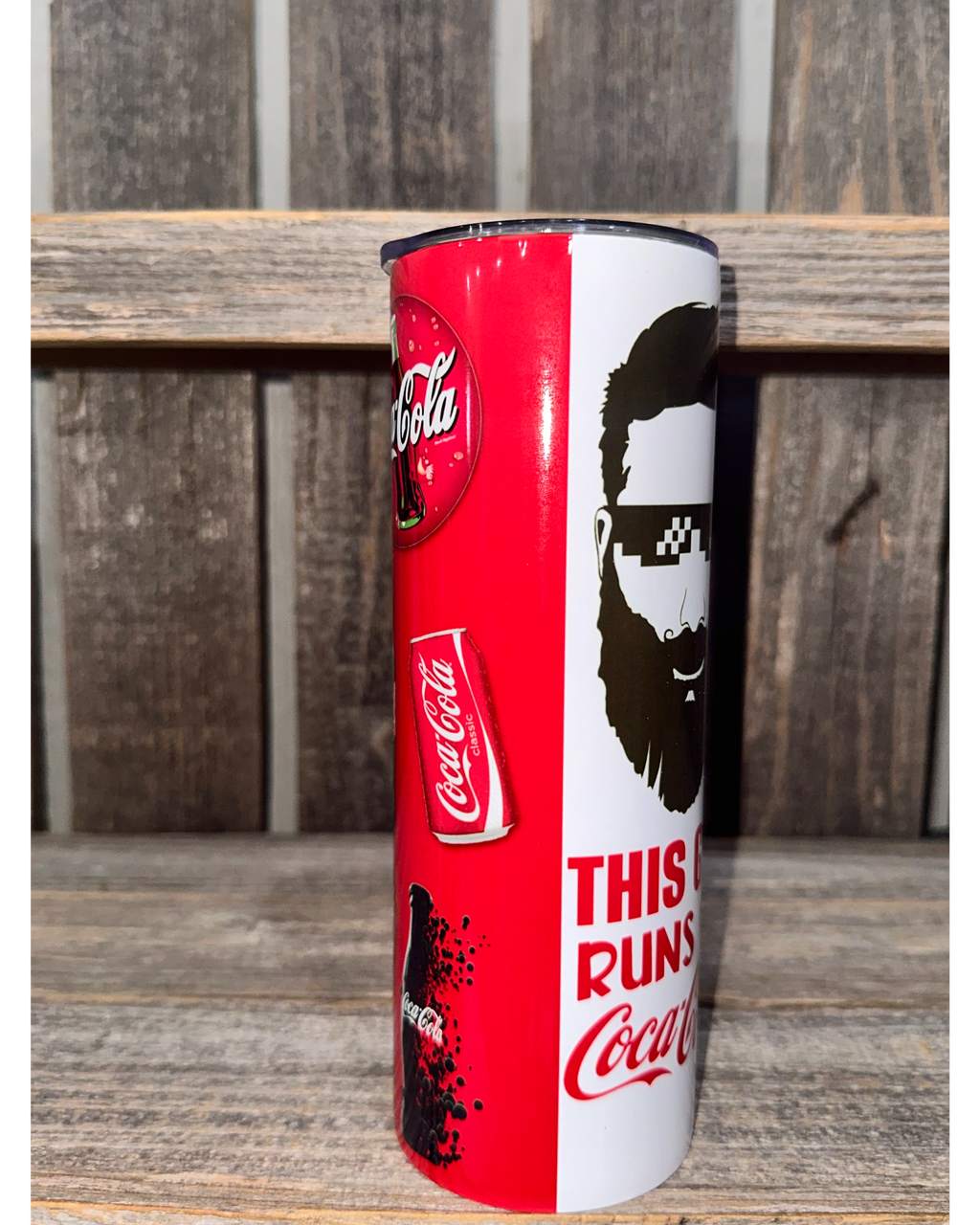 This Man Runs On Coca Cola