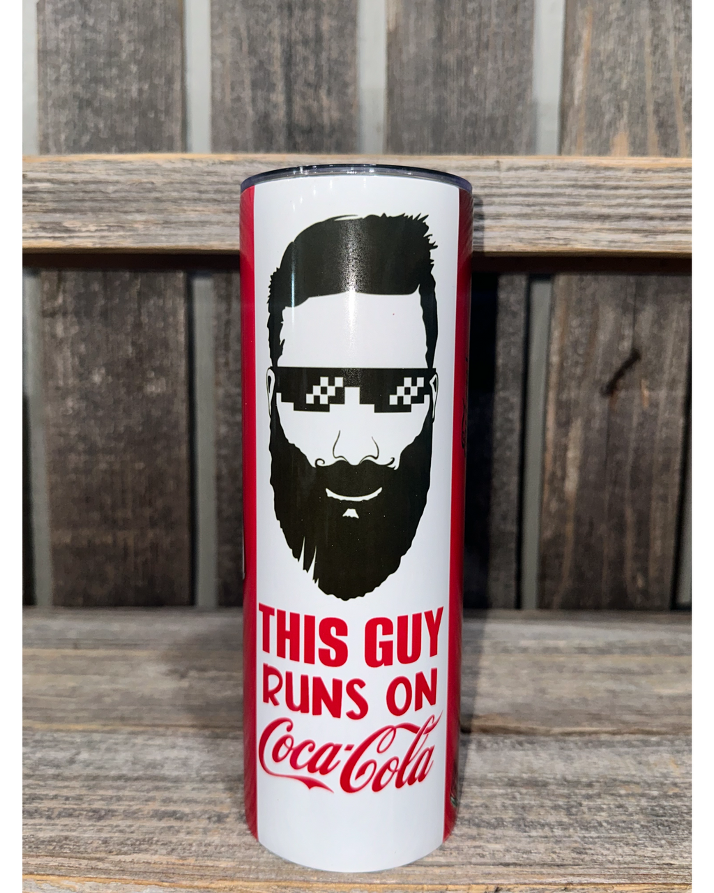 This Man Runs On Coca Cola