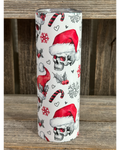 Candy Cane Skulls Christmas
