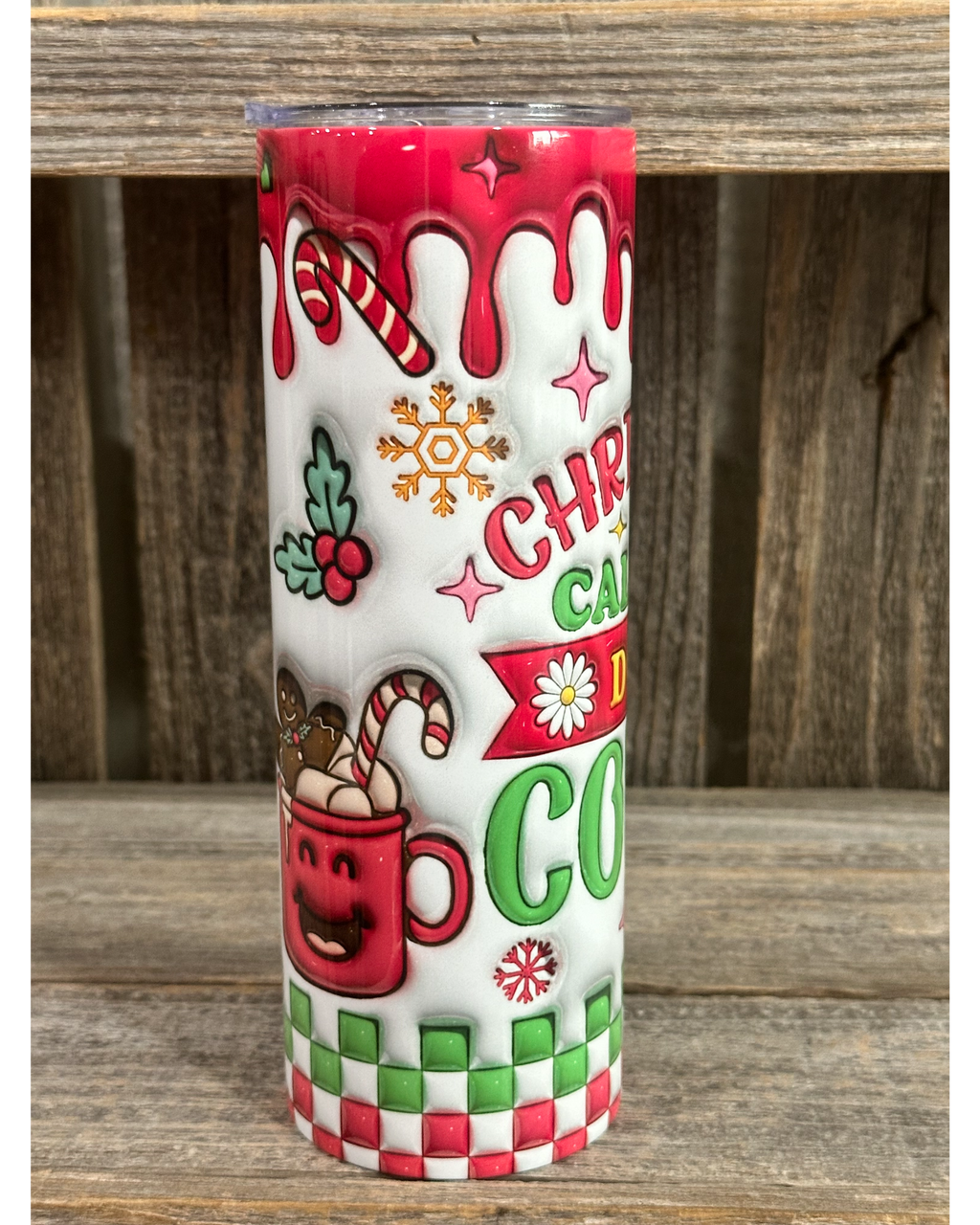 Christmas Calories Don't Count - 3D Puffy