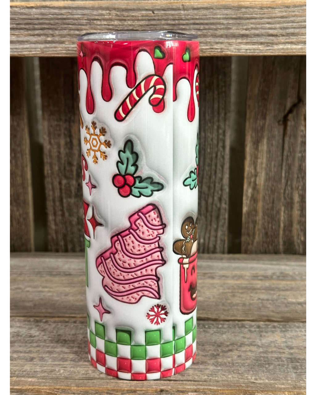 Christmas Calories Don't Count - 3D Puffy