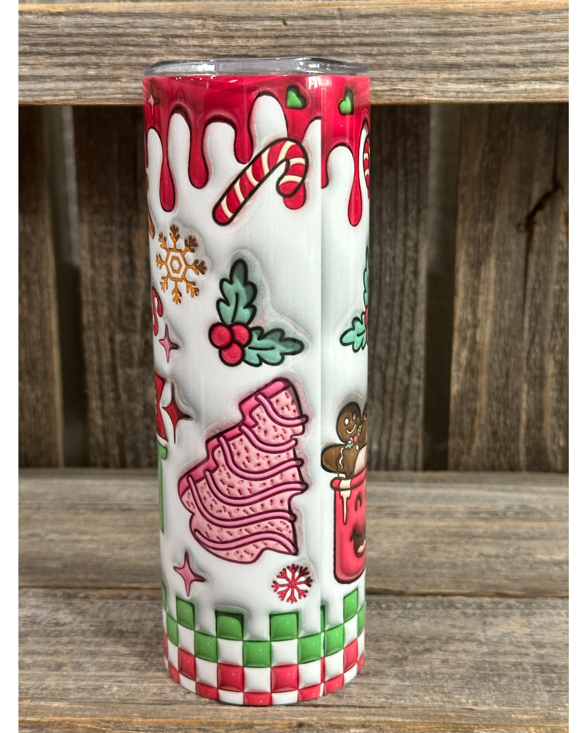 Christmas Calories Don't Count - 3D Puffy