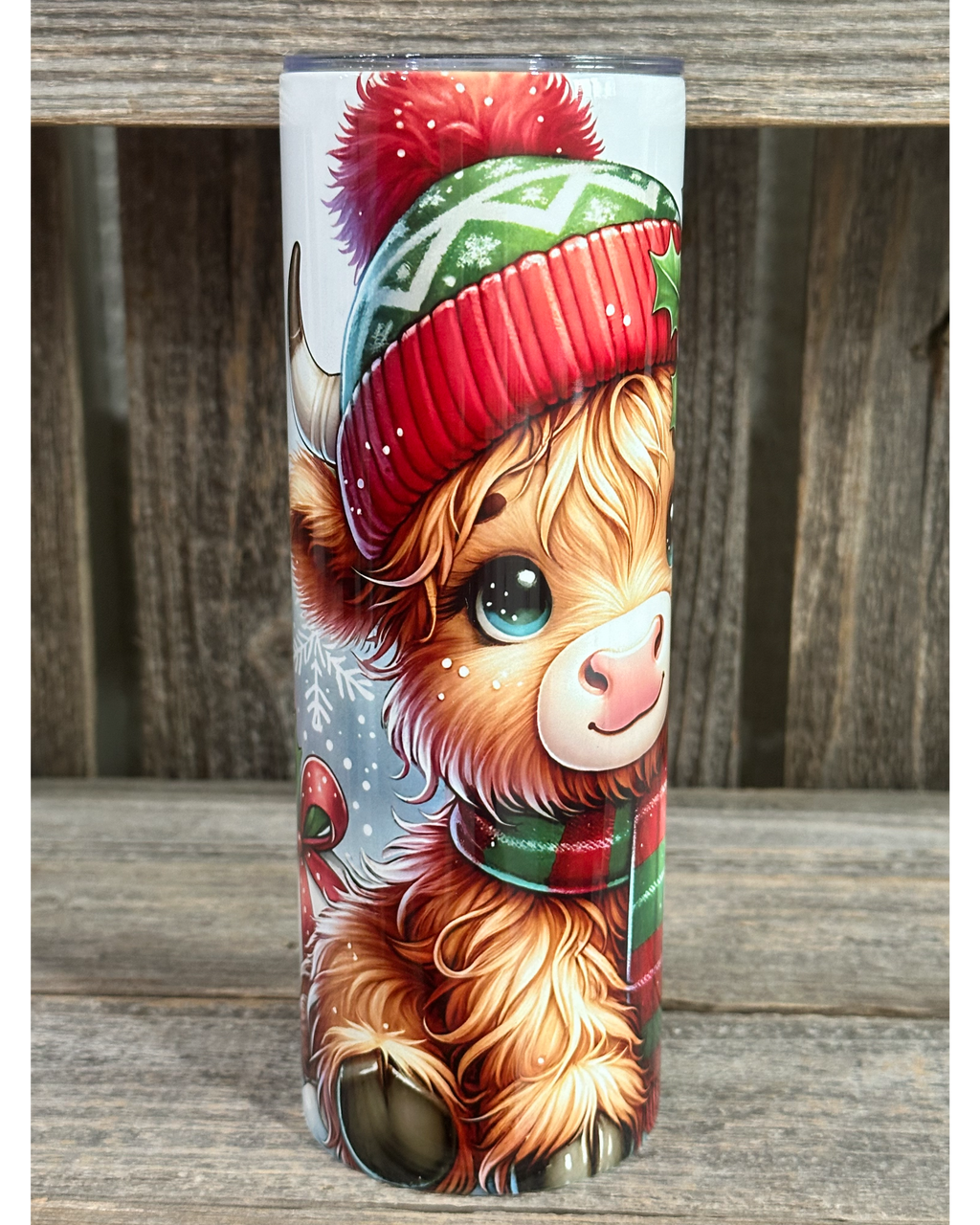 Highland Cow Cocoa And Cookies