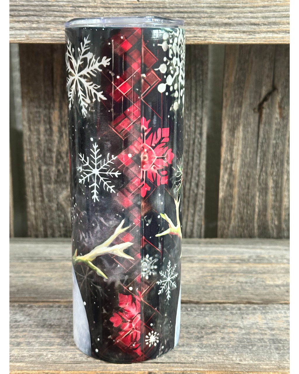 Red Plaid Snowman