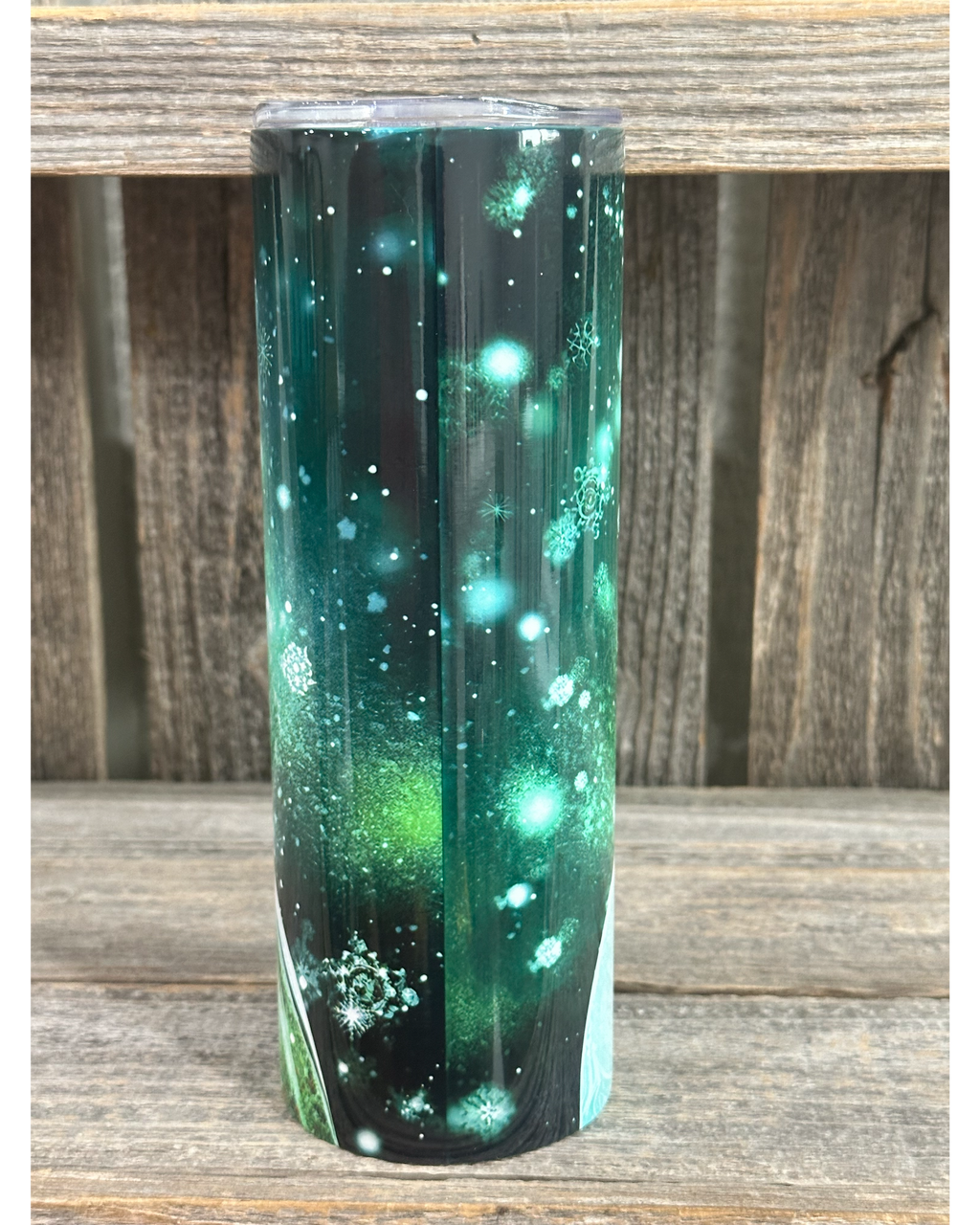 Winter Green Snowman