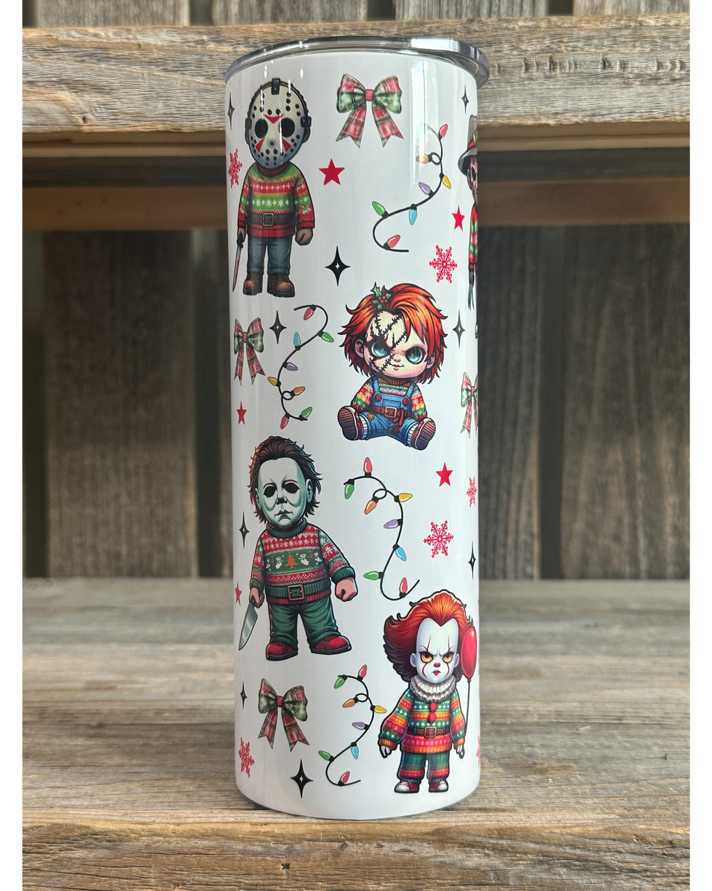 Horror Christmas Wrapping Paper